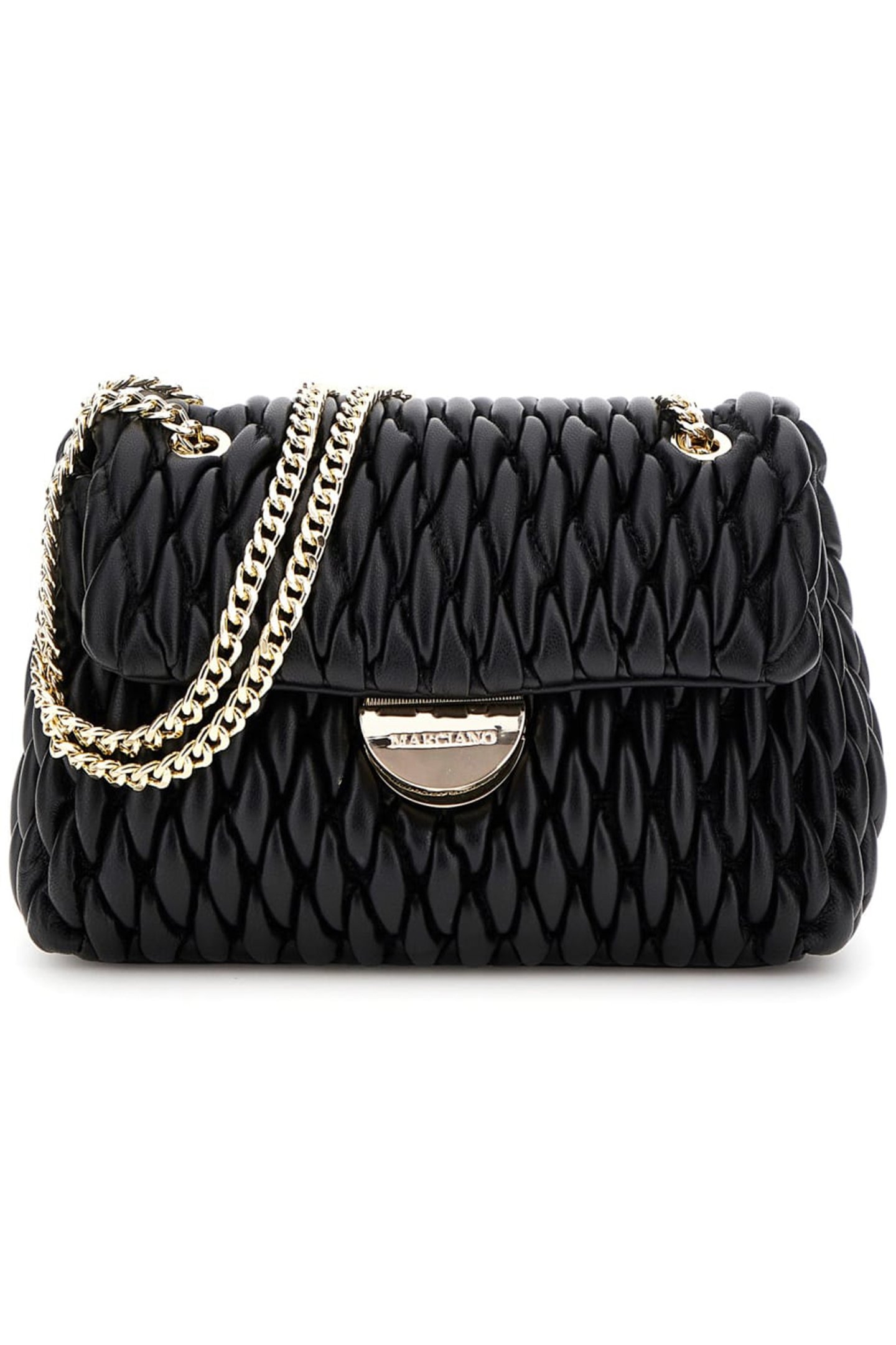 QUILTED CROSSBODY FL JET BLACK A996 1