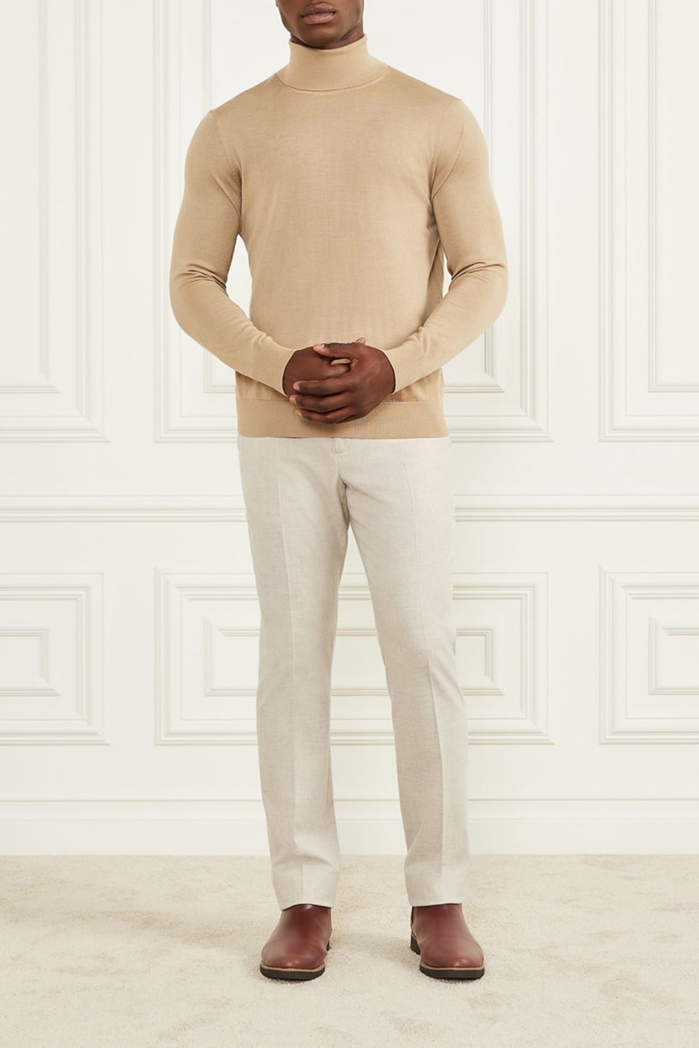 MERINO WOOL ESSENTIA HERB TAN 3