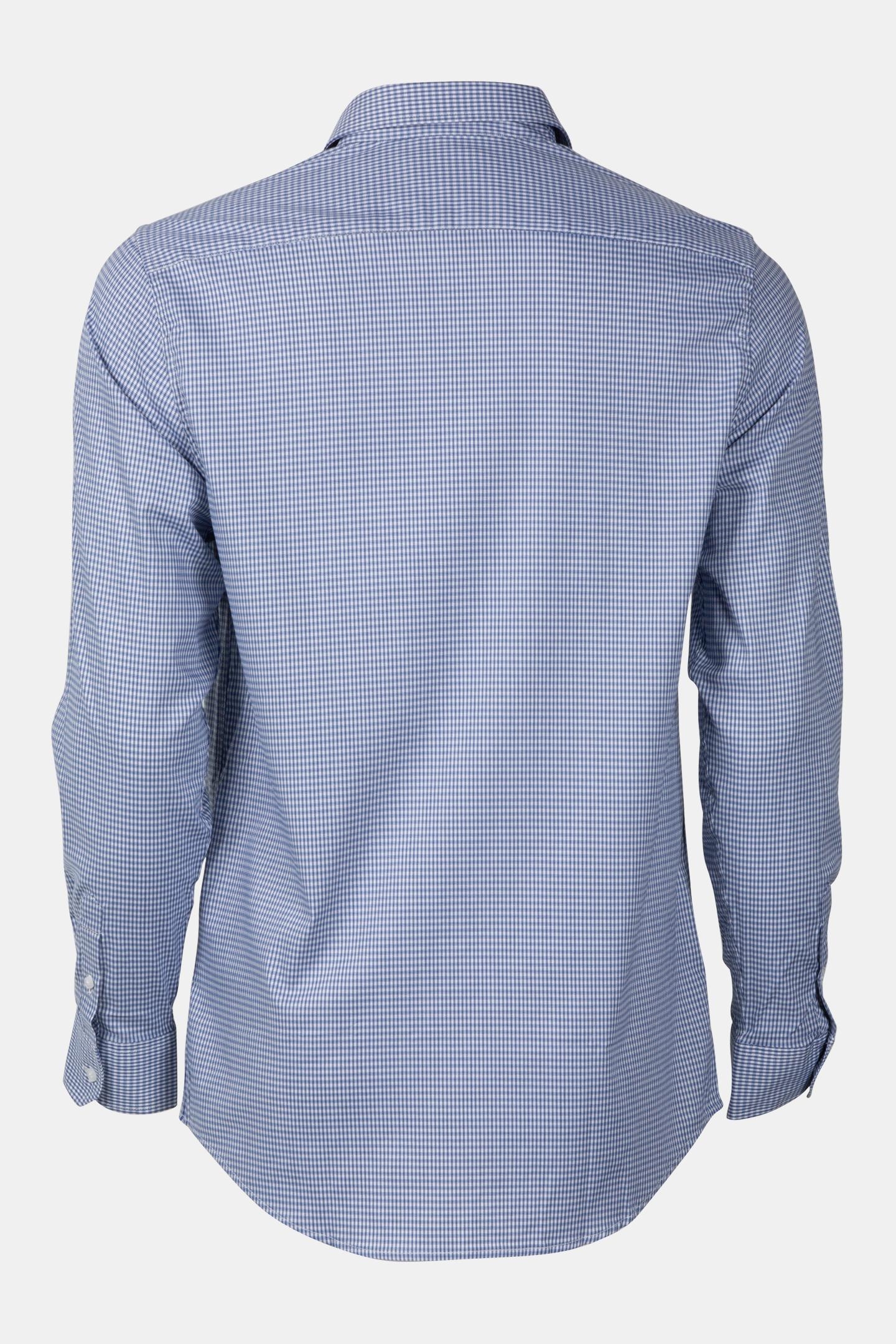 JOE IT COLLAR NOTCHE BLUE MICRO CHECK 4