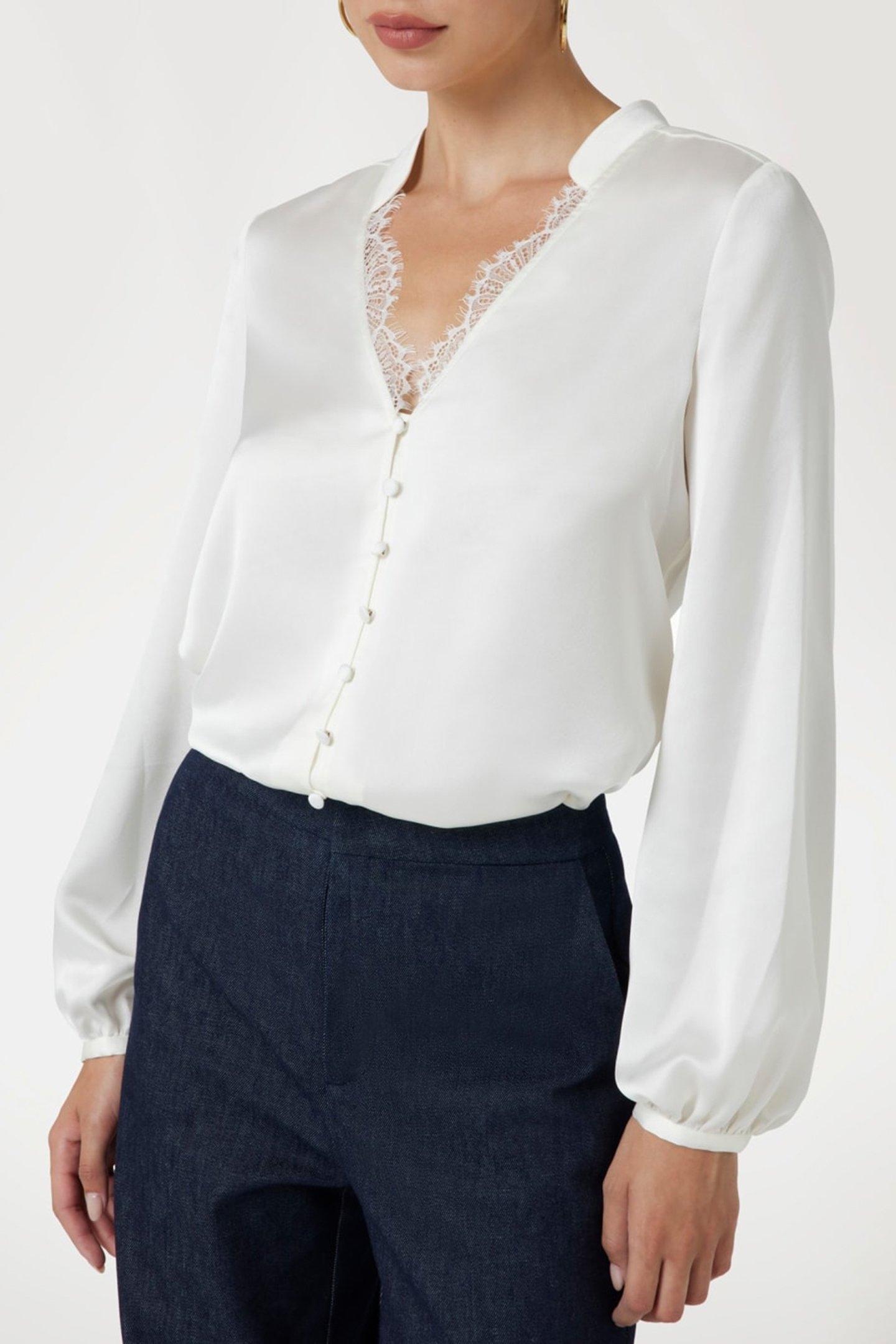 PATRICE BLOUSE PALE PEARL 5