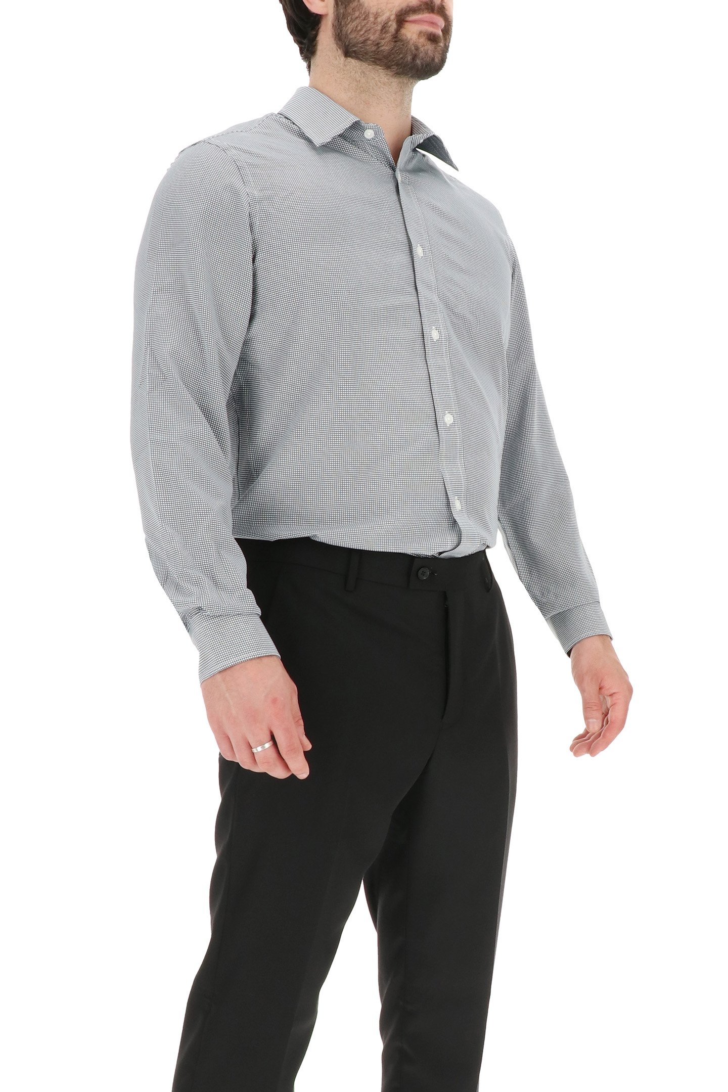 4 WAY STRETCHDRESS SHIRT WHITE 3