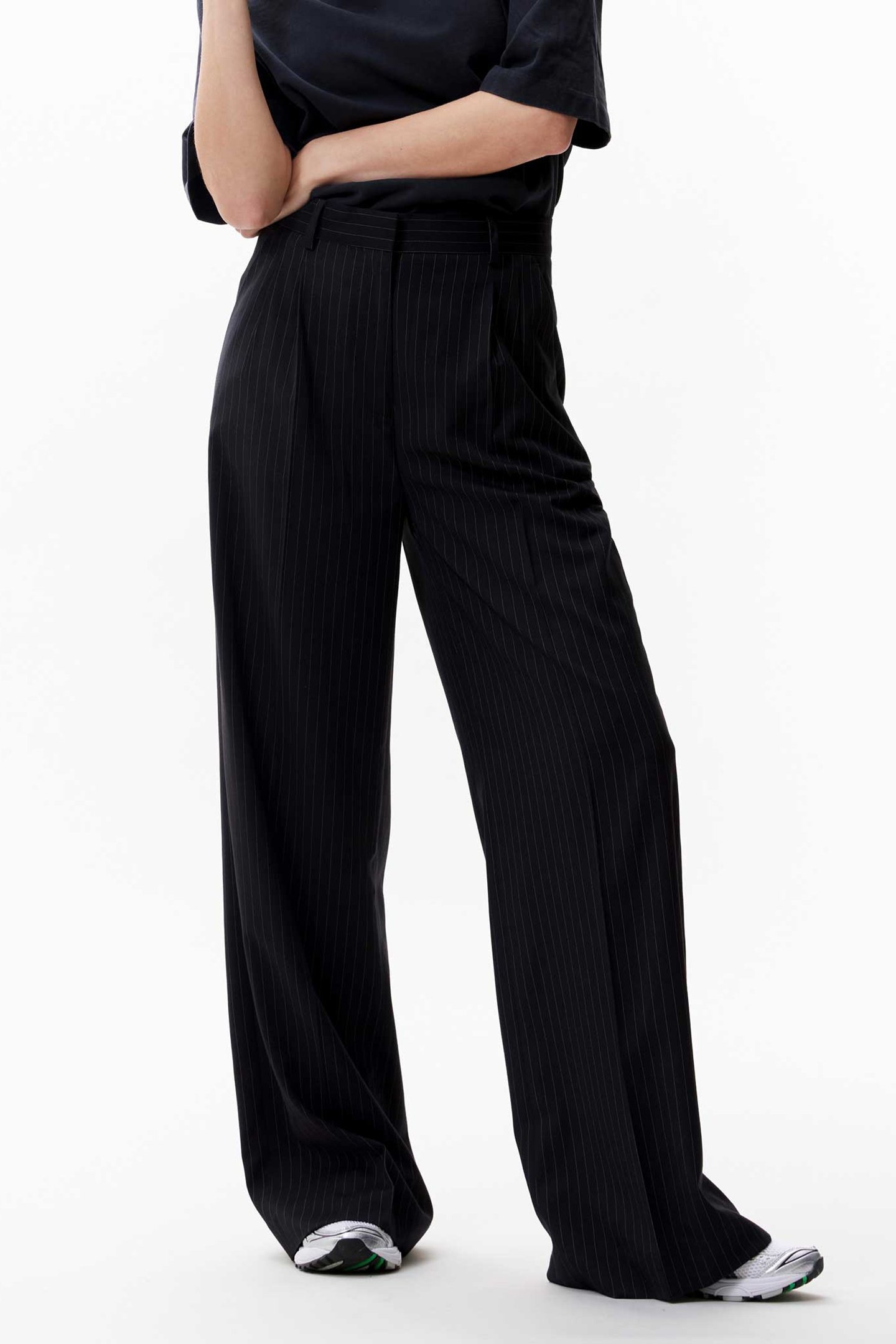 TAILORED TROUSERS BLACK 1