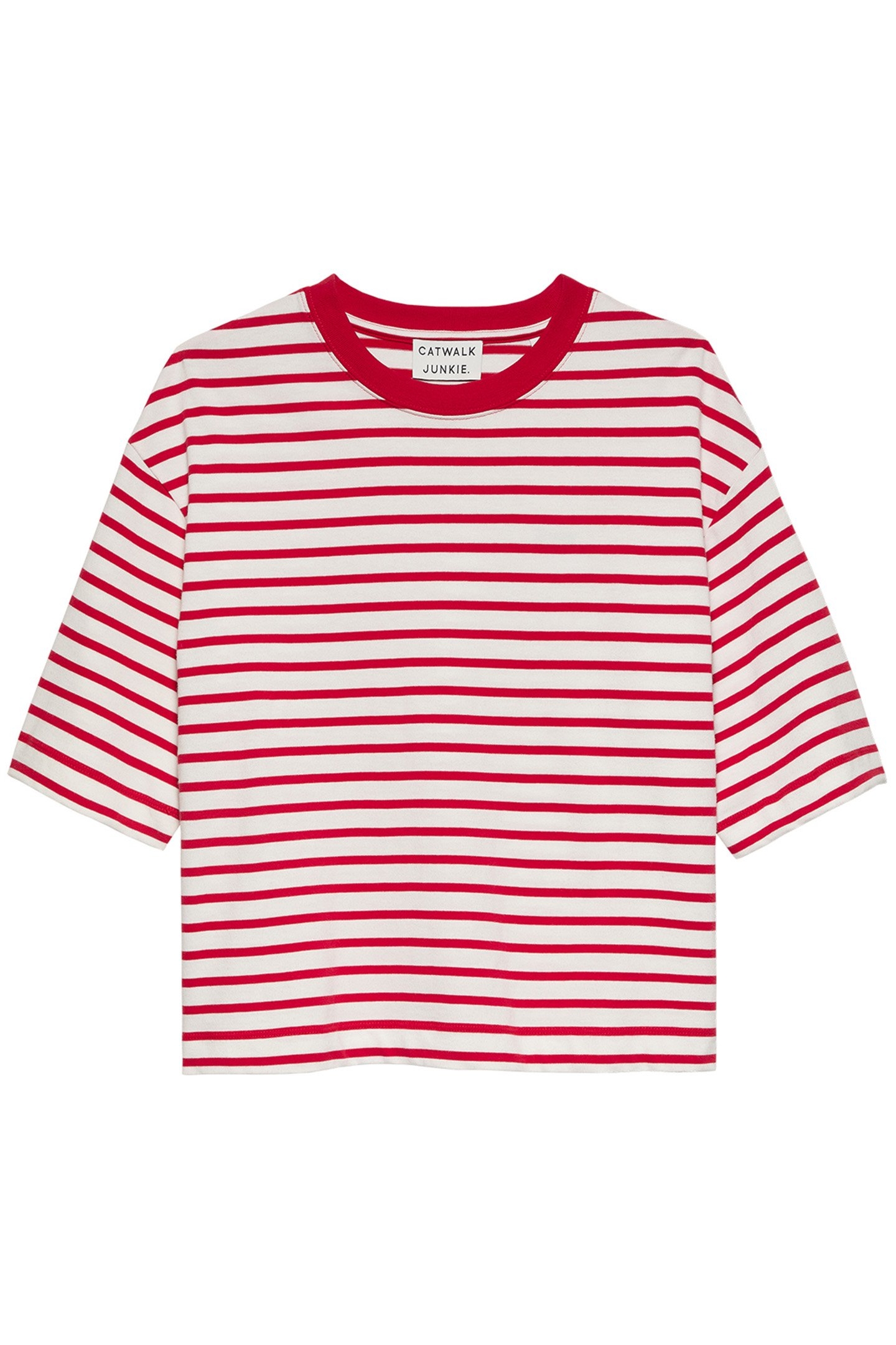 STRIPED LOOSE FIT TSHIRT TOREADOR 4