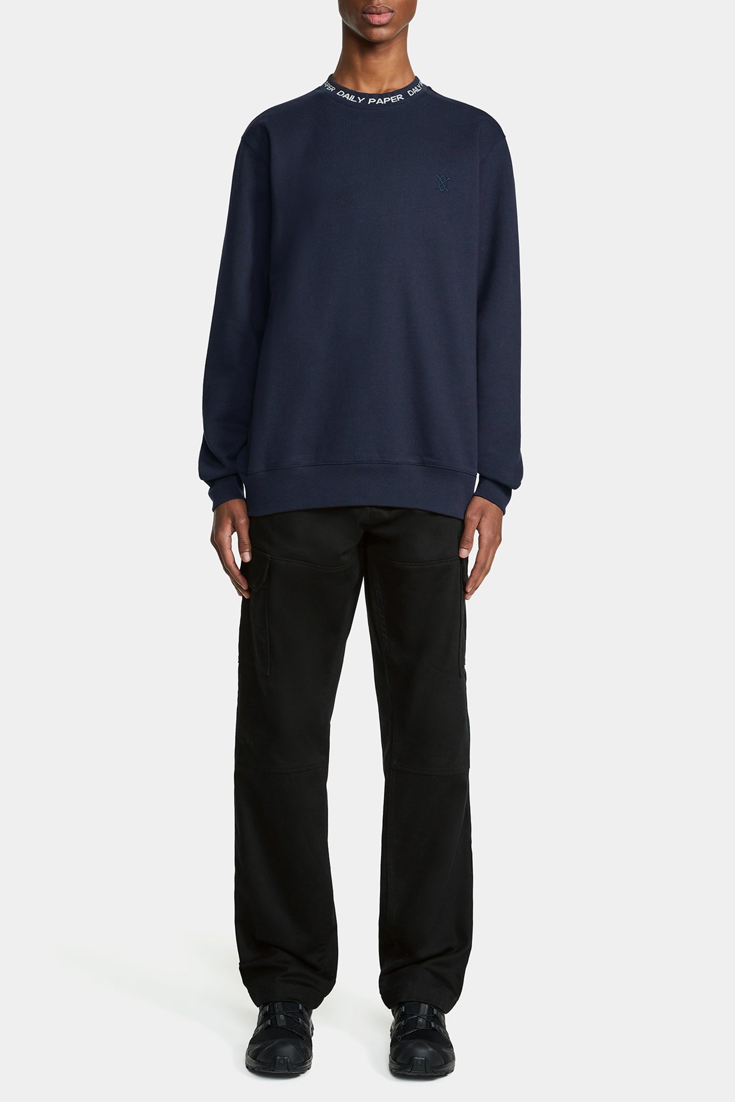 ERIB SWEATER UNISEX NAVY 1