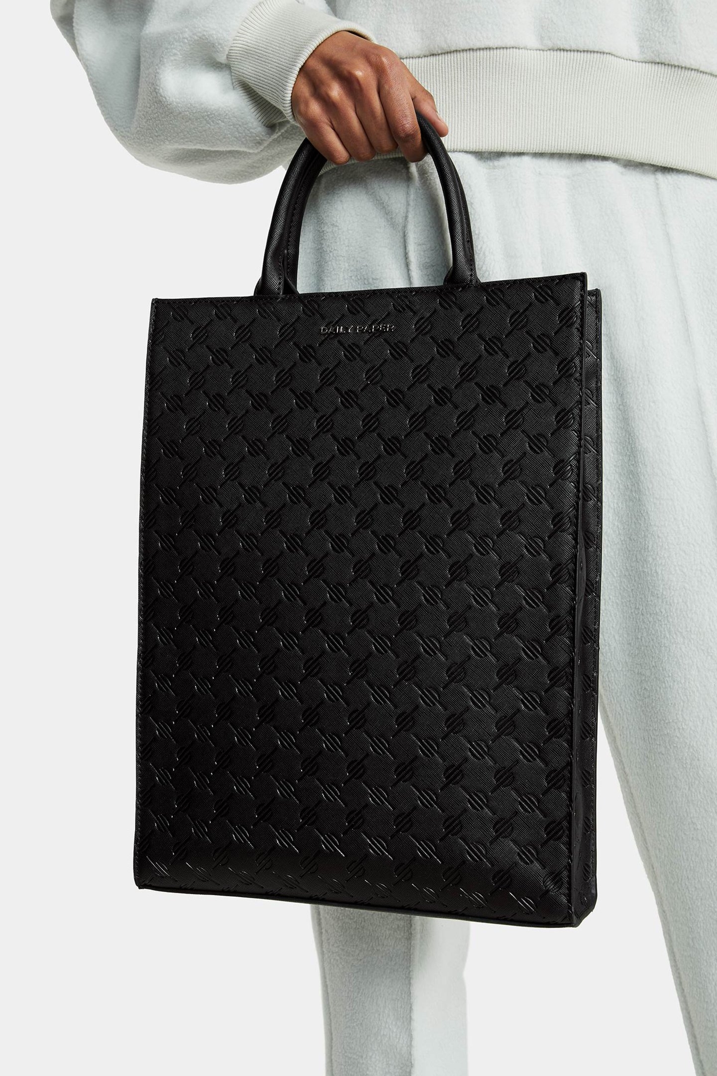 MIKENO MONOGRAM BAG UNISEX BLACK 2