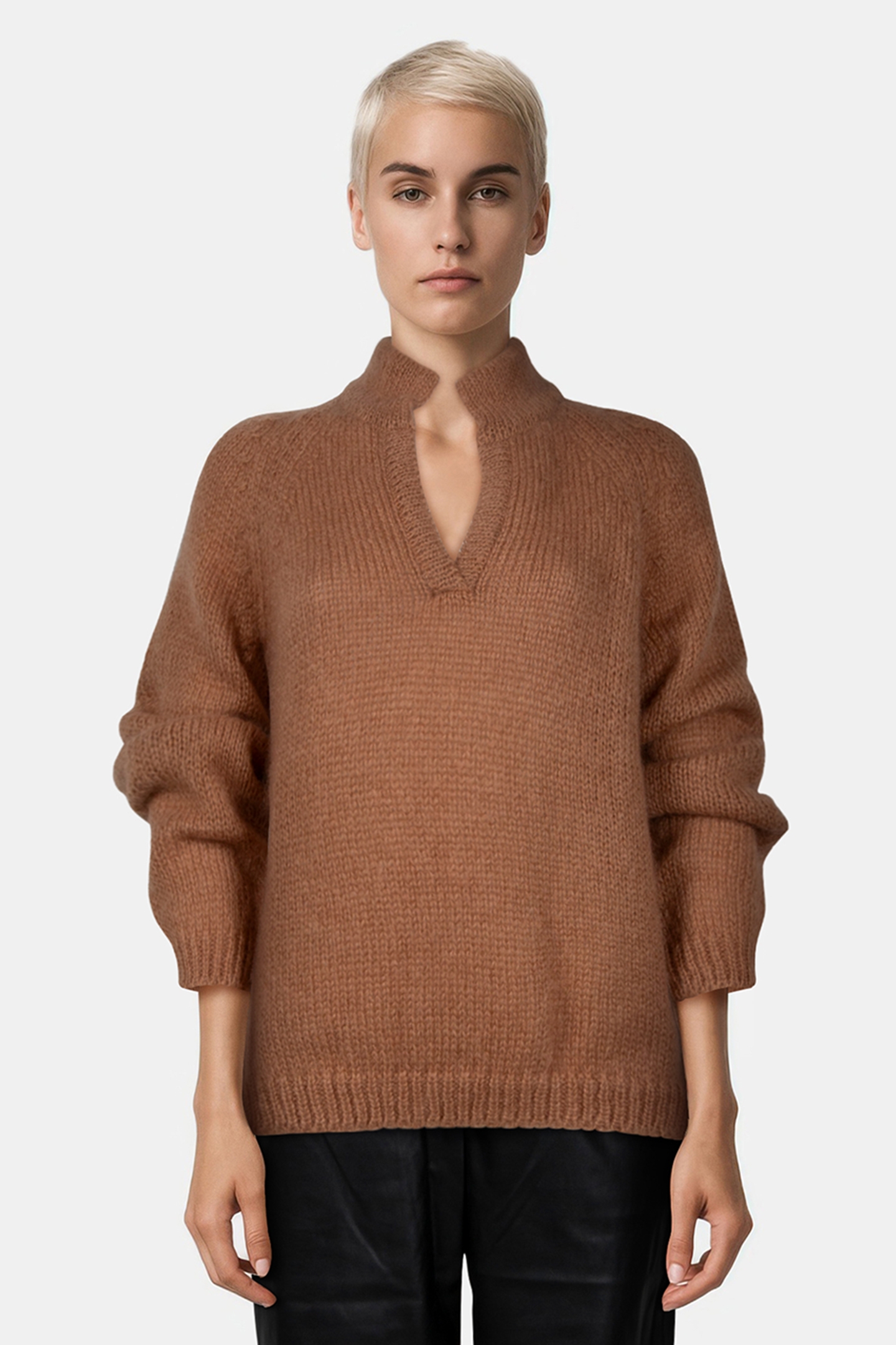 ESTHER PULLOVER CAMEL 1