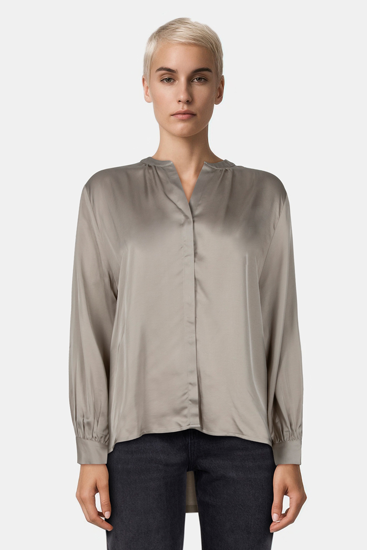 SAMANTHA BLOUSE GREIGE 1