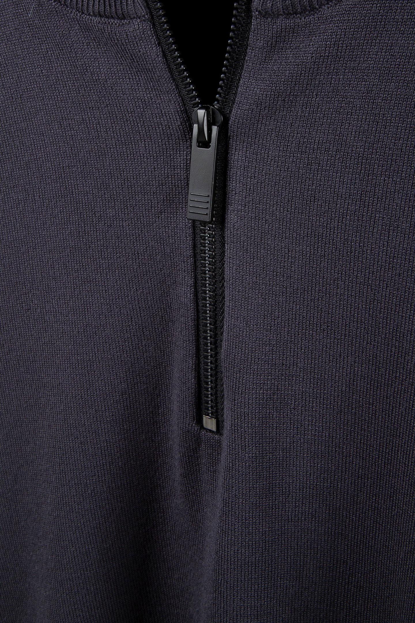 PULLOVER HALF ZIP DARK GREY 5