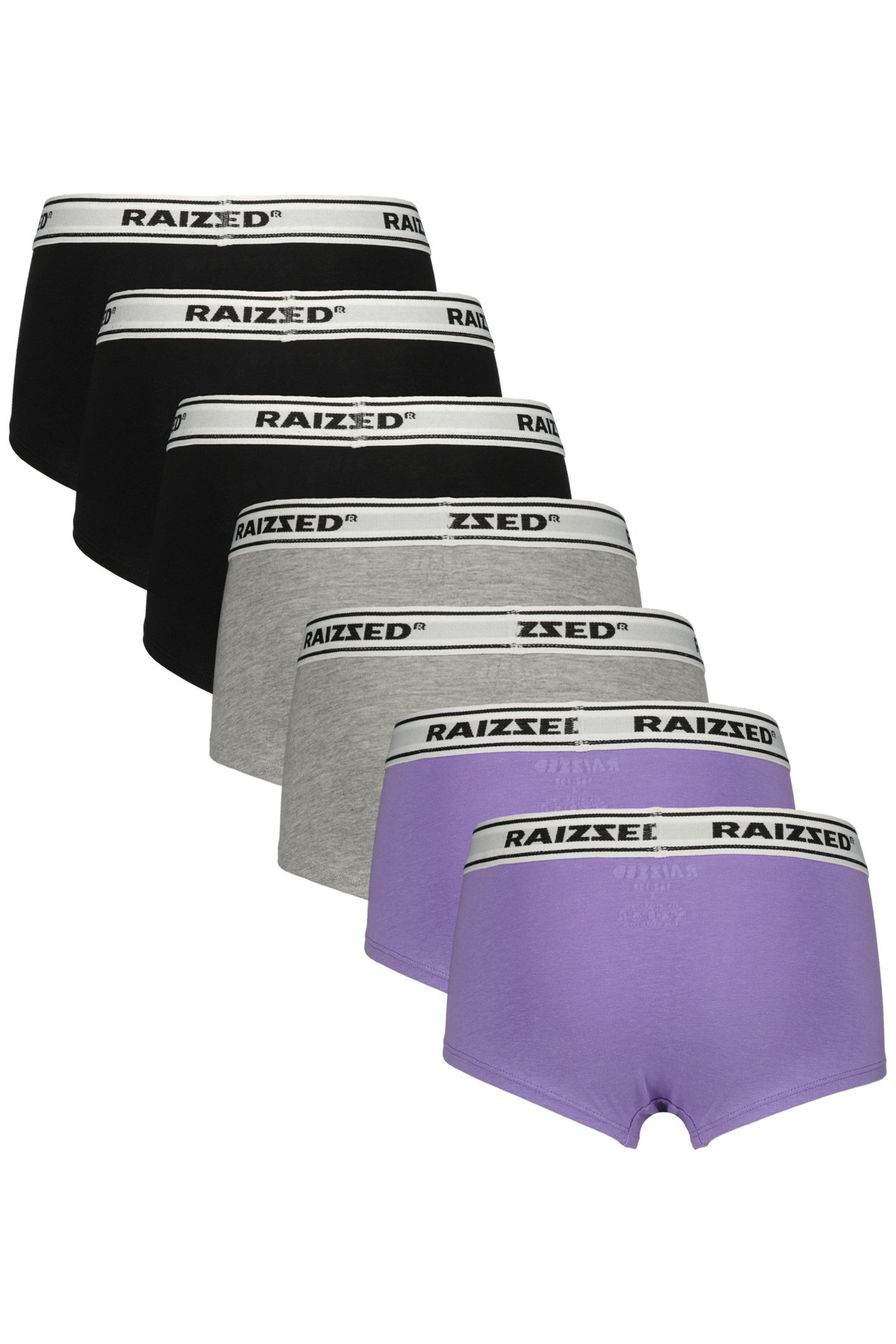 GIRLS NORA 7 PACK HIPSTER MULTICOLOUR 2