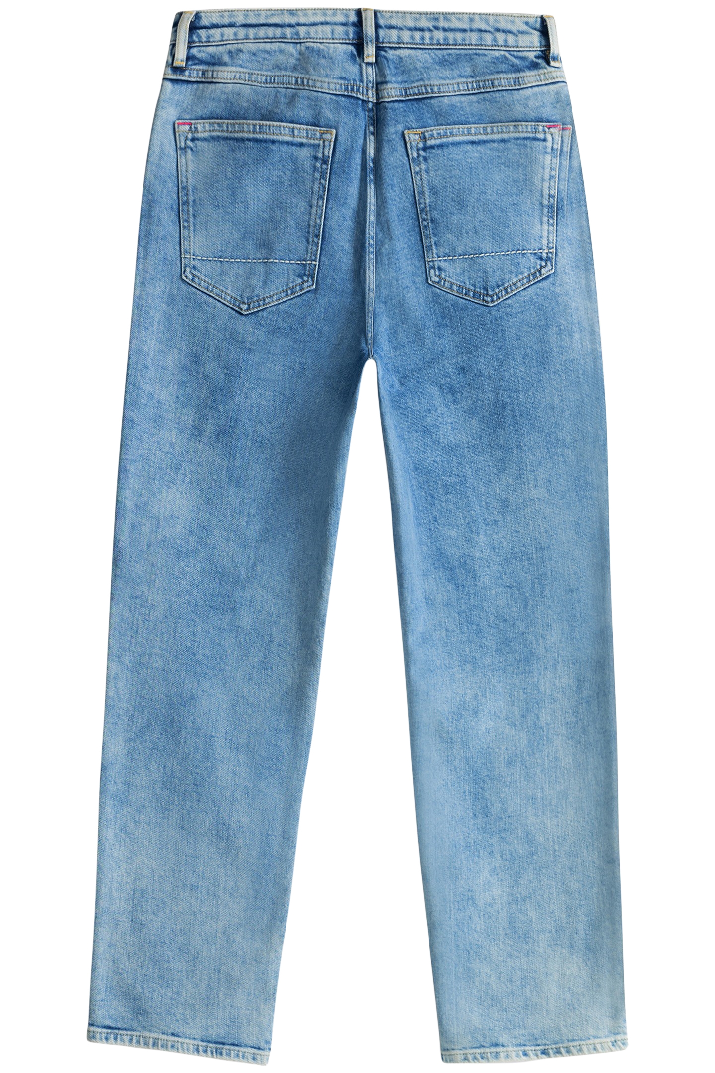 JEANS - ELINE STRAIGHT MID BLUE 4