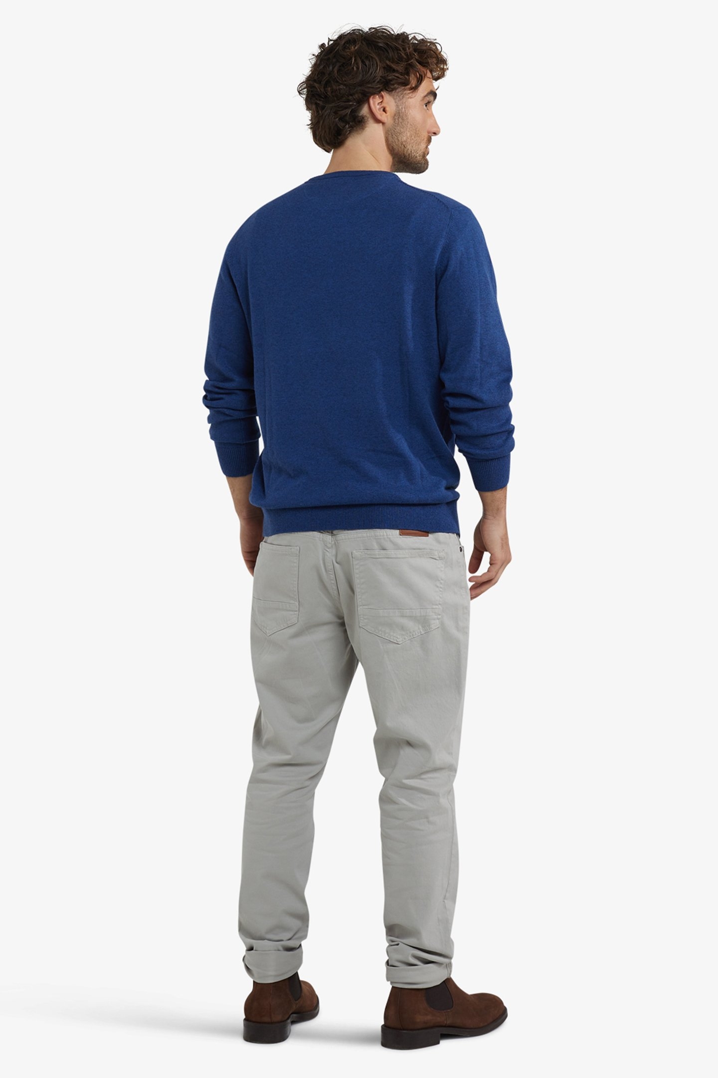 C-NECK SWEATER PATRIOT BLUE 3