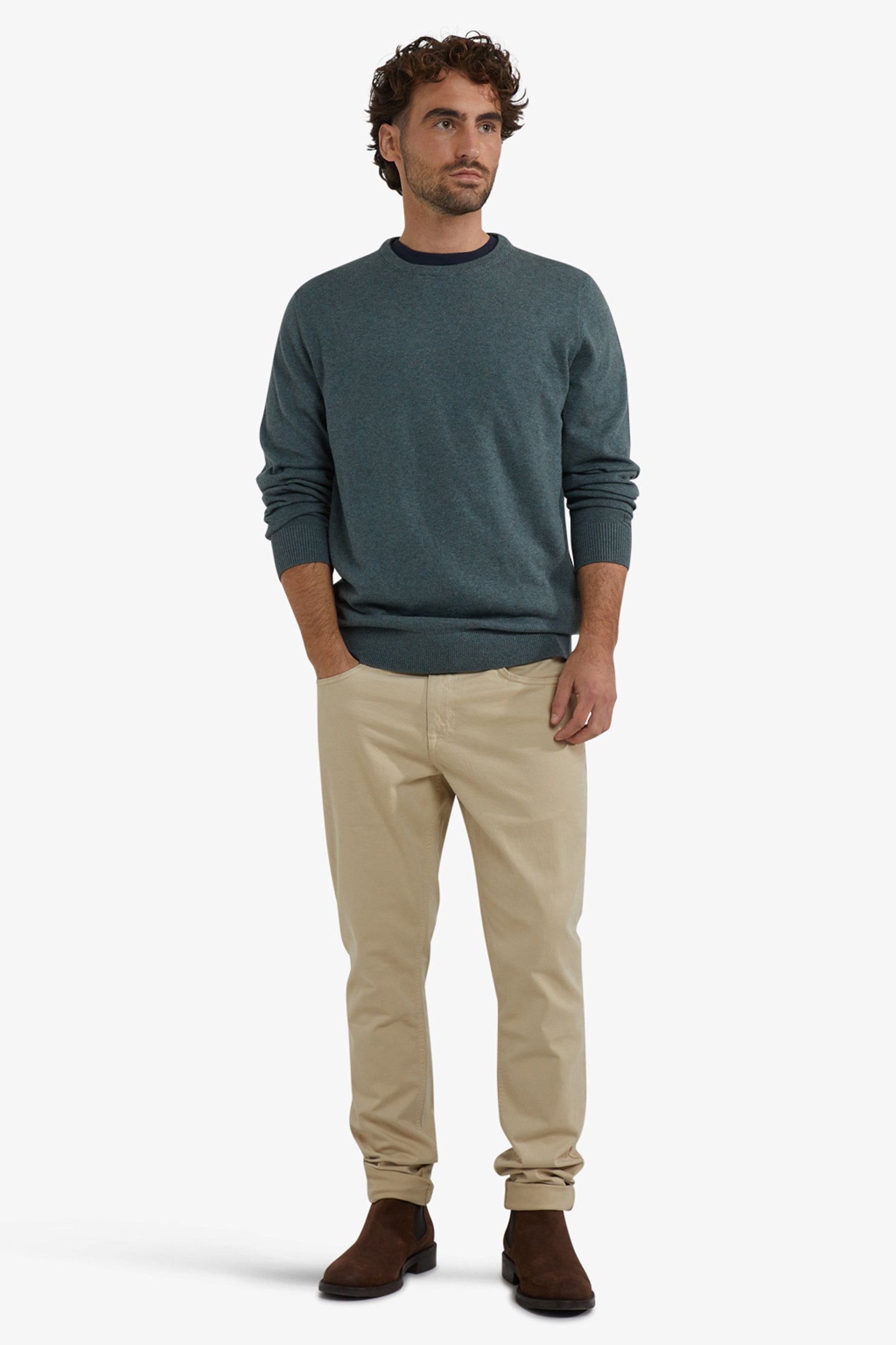 C-NECK SWEATER WINTER SAGE 2