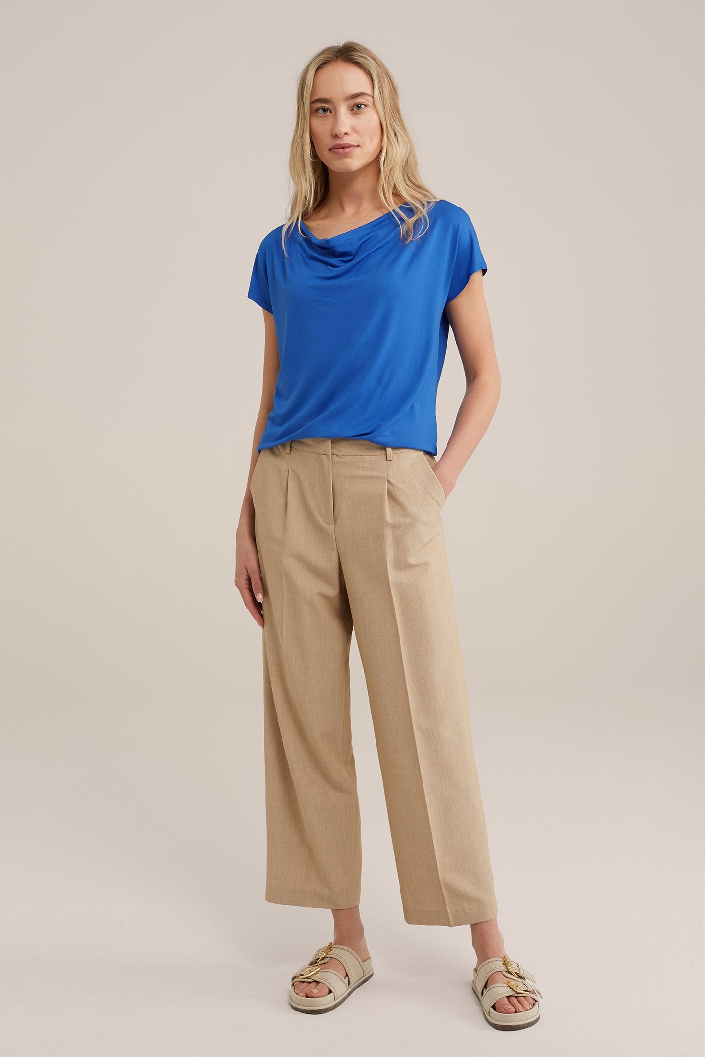 T-SHIRT COBALT BLUE 3