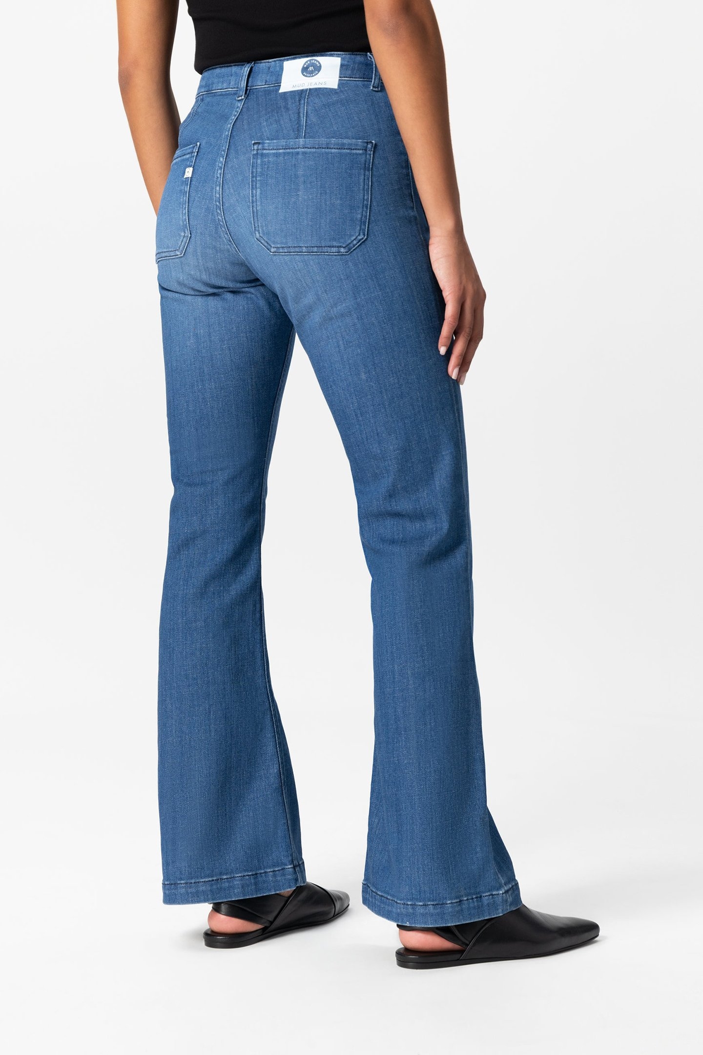 FLARED CHIQUE AUTHENTIC INDIGO 2