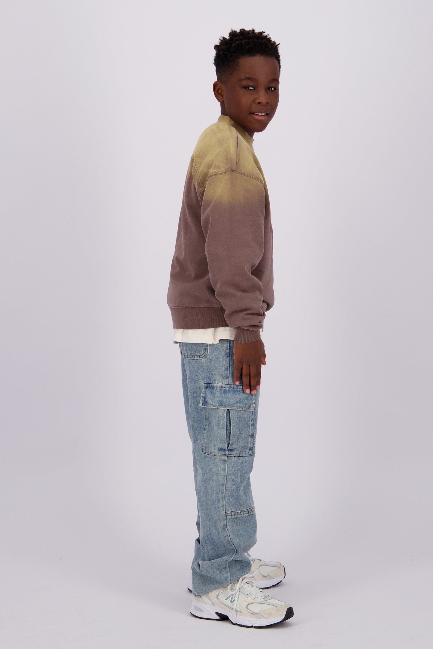 BOYS NEBRAS SWEATER MUTED PURPLE 5