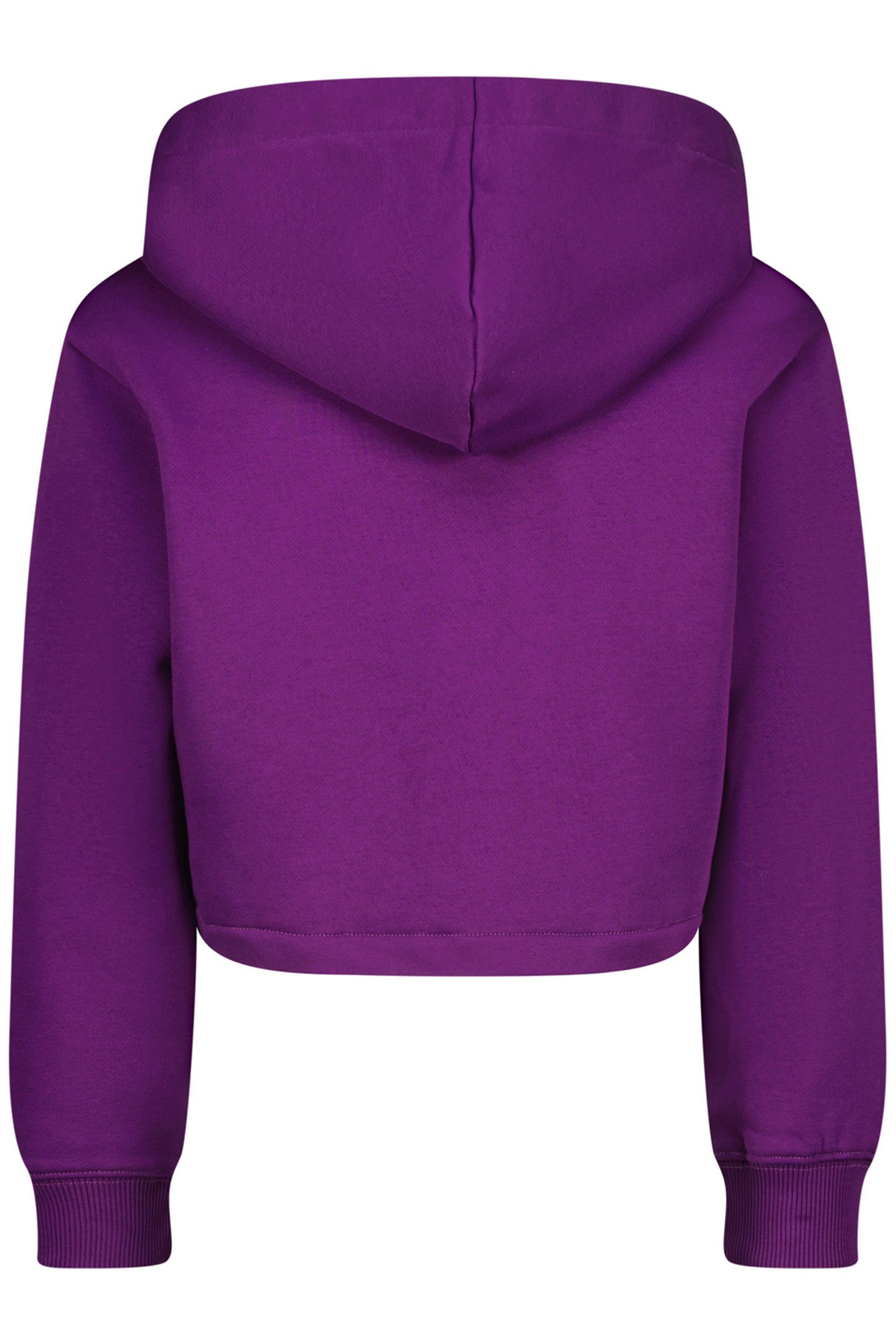 GIRLS G-BASIC-SWEAT-HOODY CROP HOODY ULTRA PURPLE 2