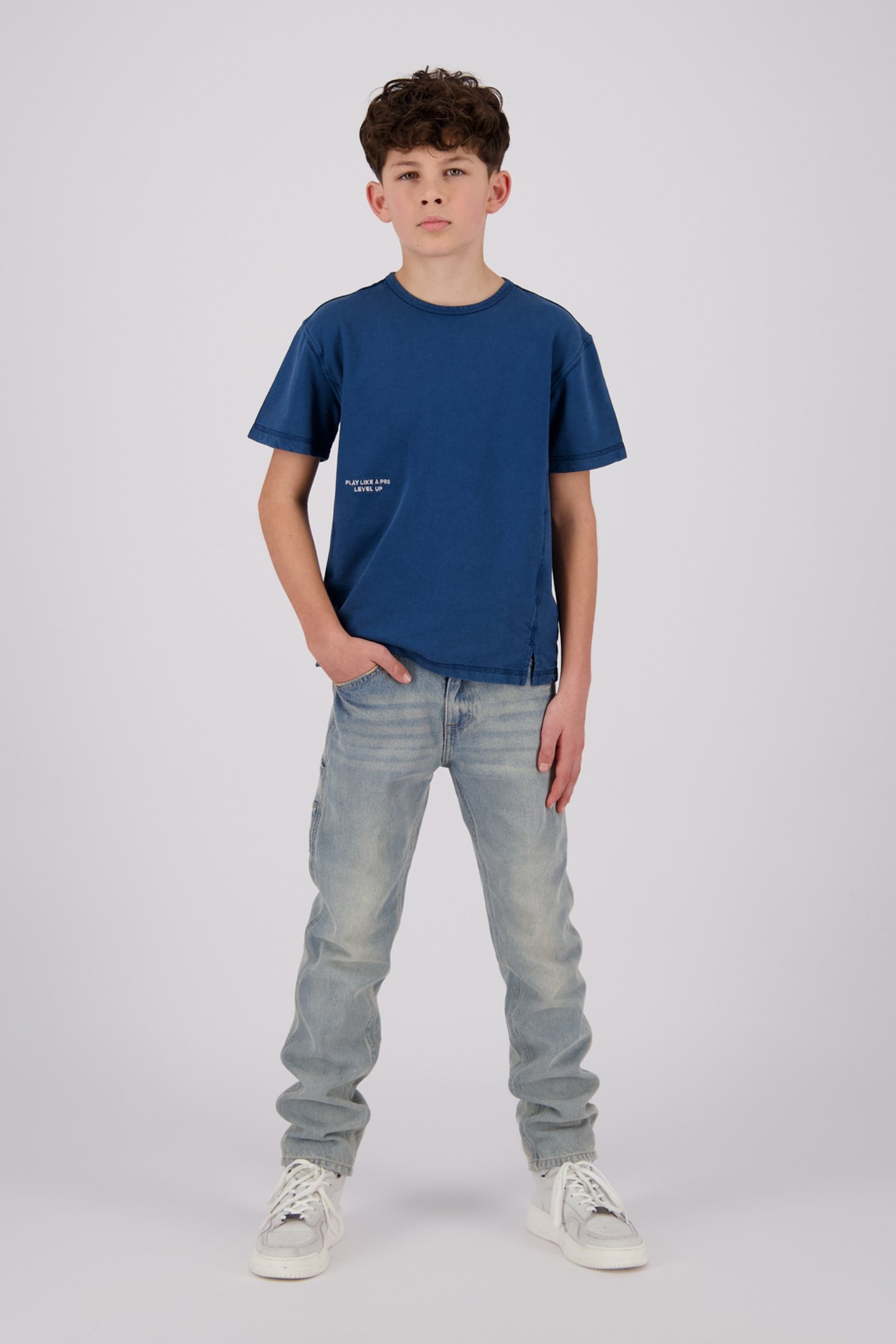 BOYS HANK T-SHIRT JEANS BLUE 1