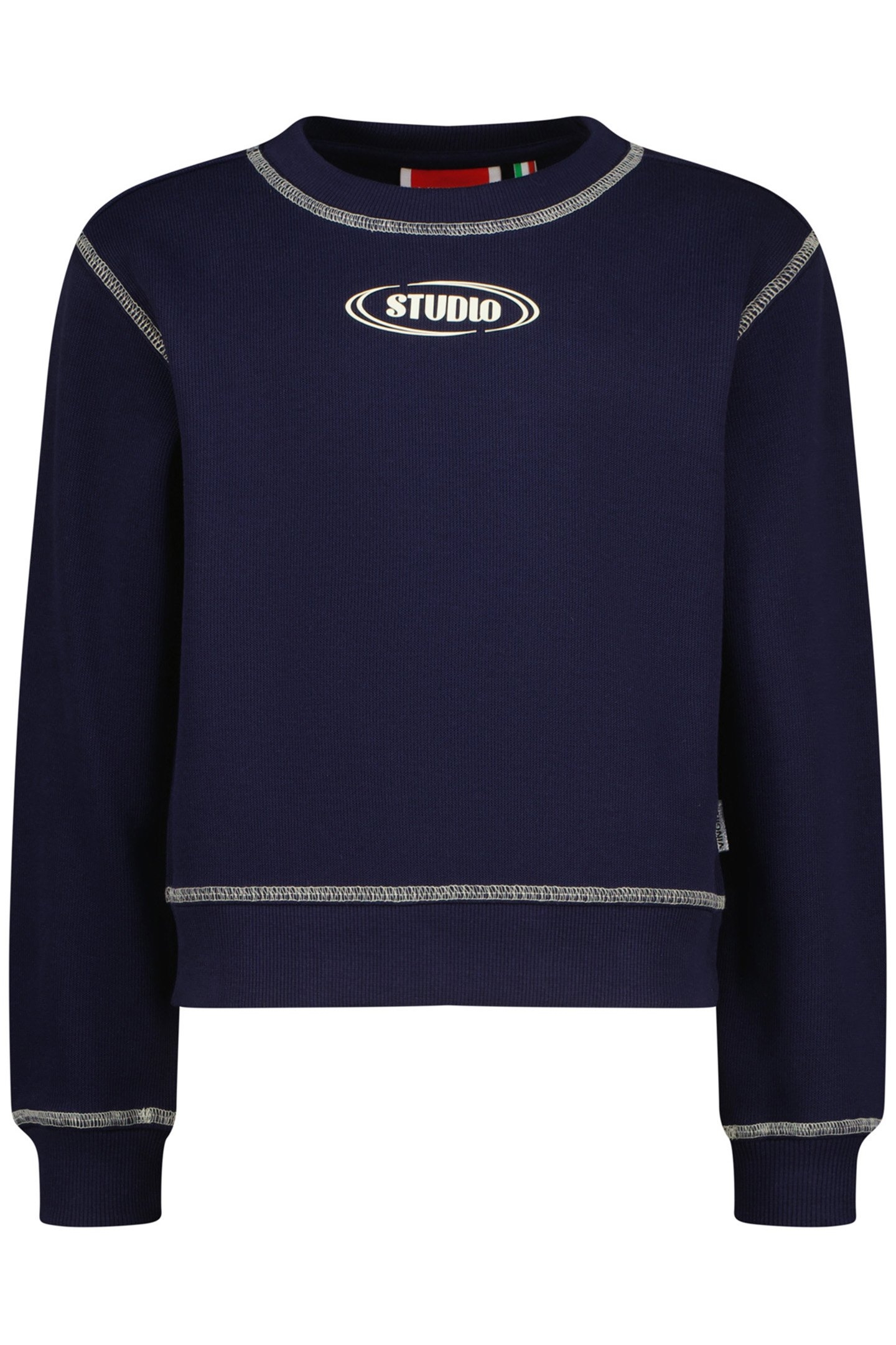 GIRLS NATASJA SWEATER DEEP DARK BLUE 3