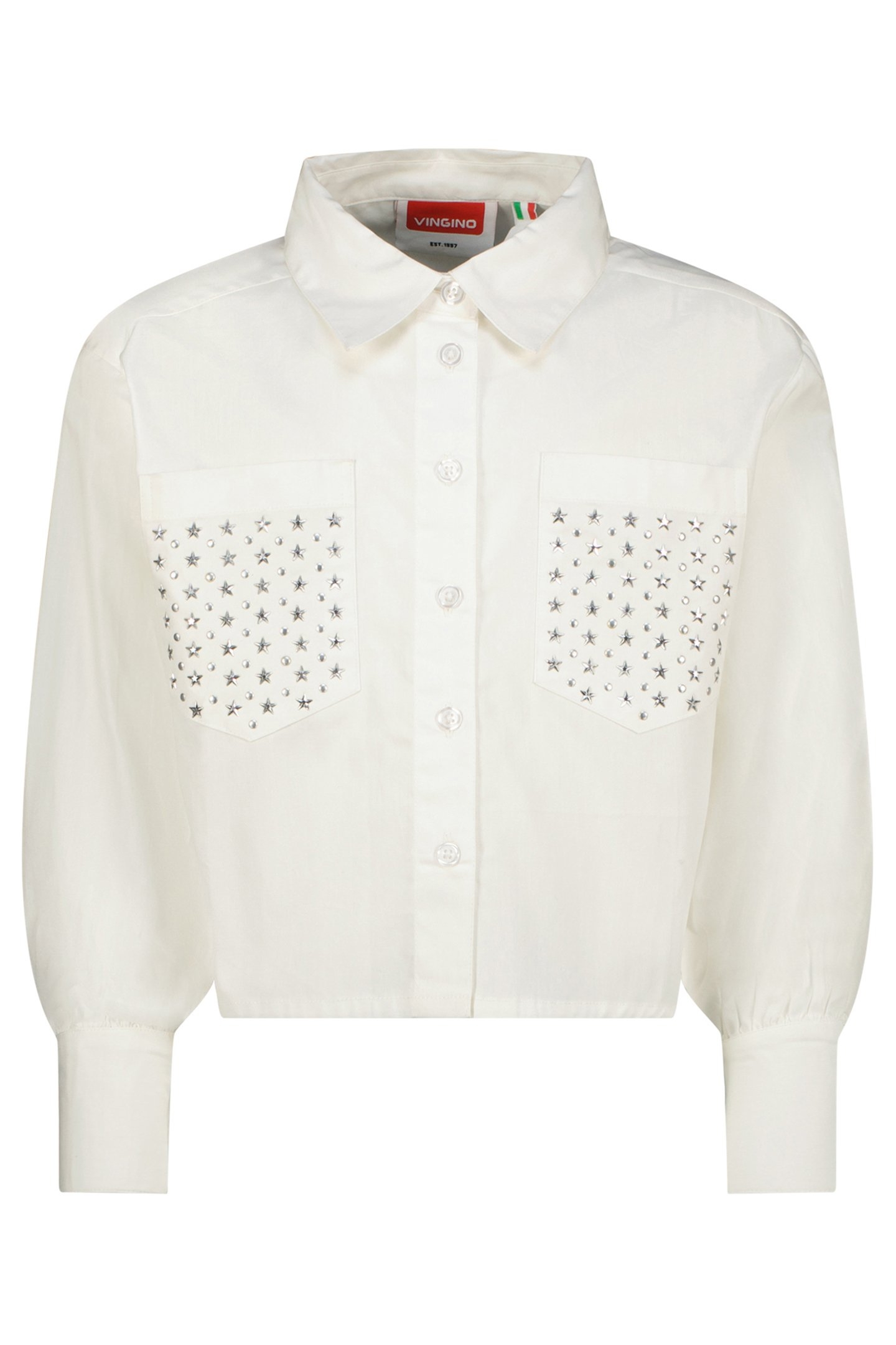 GIRLS LOISA BLOUSE REAL WHITE 3