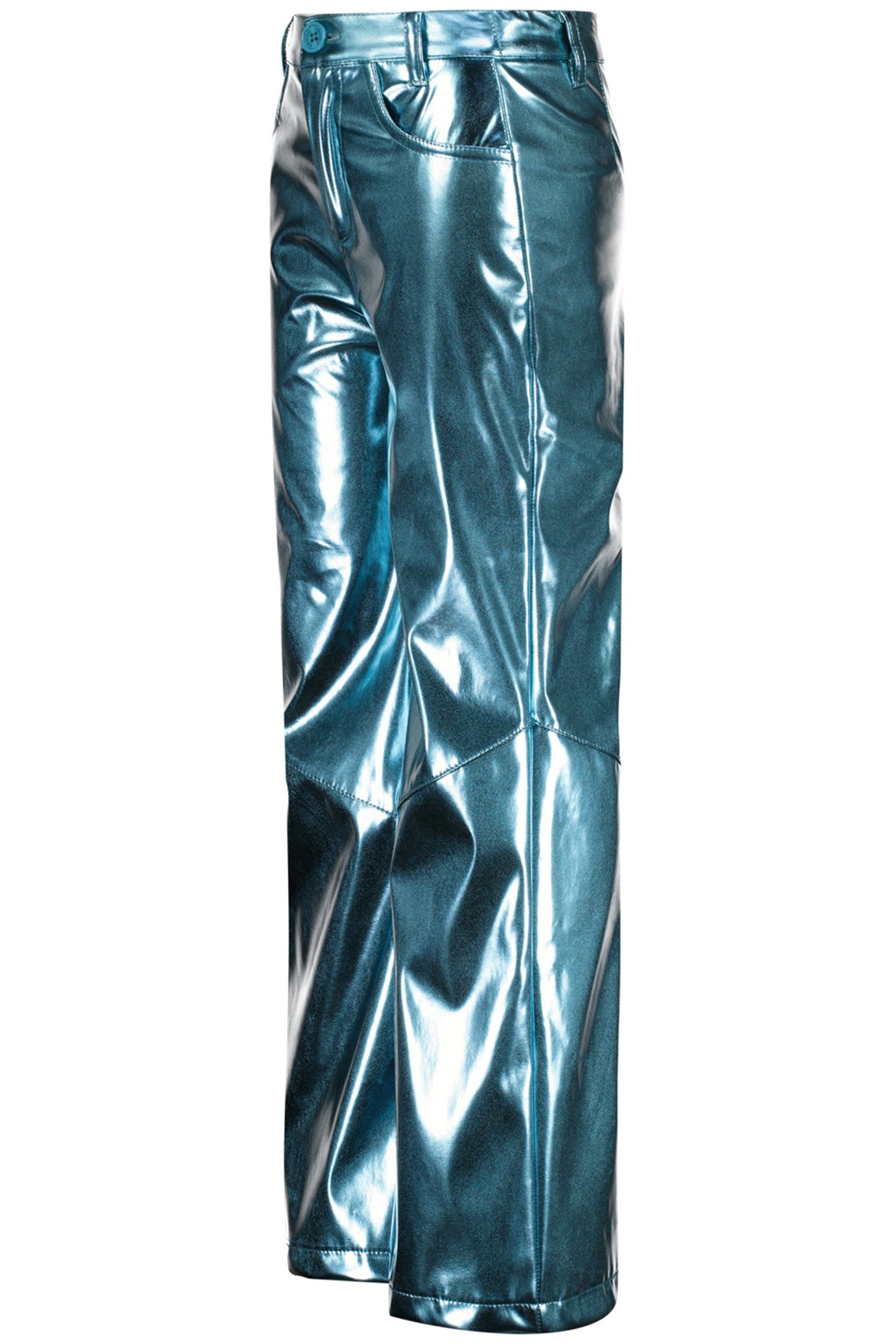 GIRLS SIS PANTS BLUE METALLIC 3