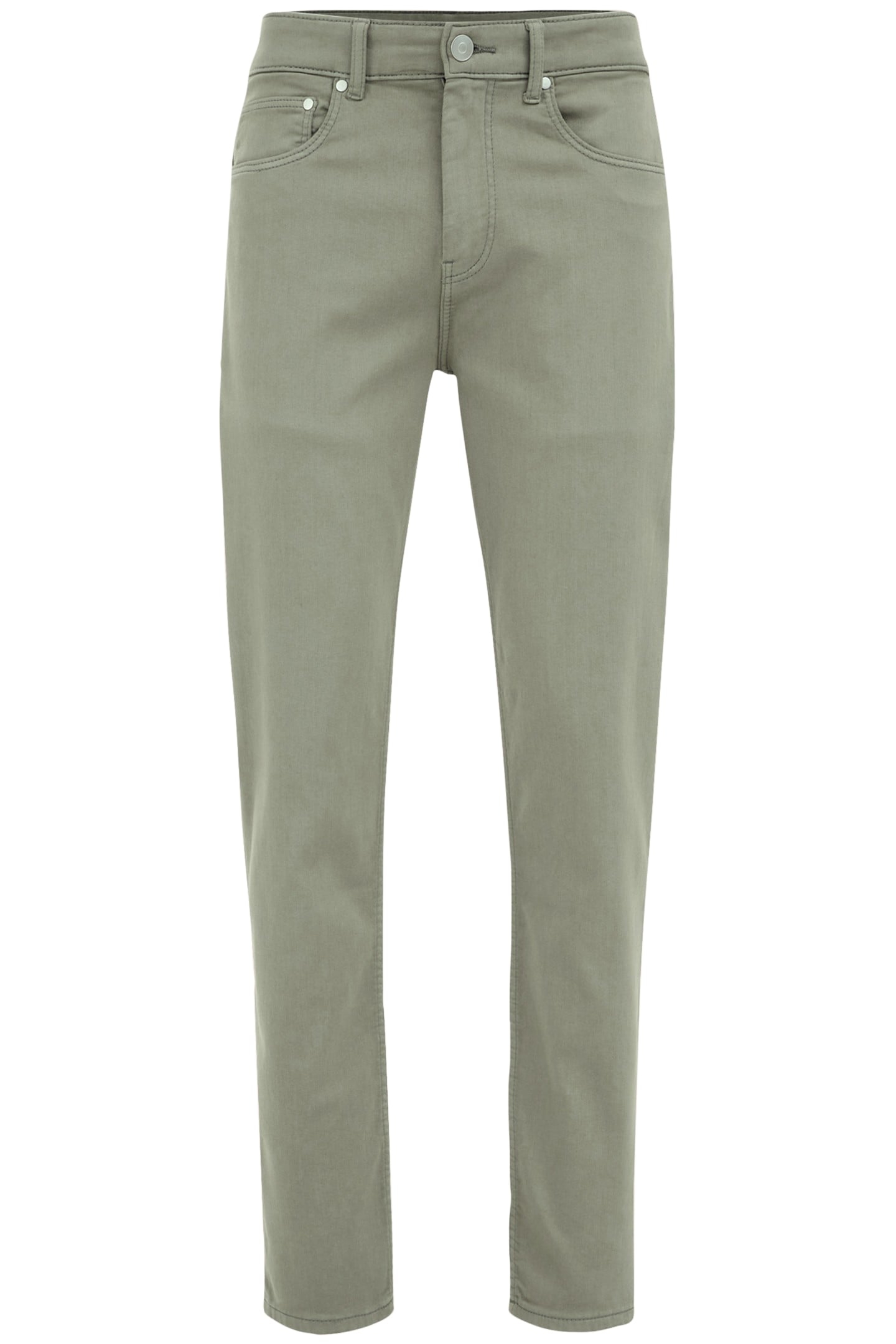 5-POCKET MID WAIST LIGHT GREEN 4