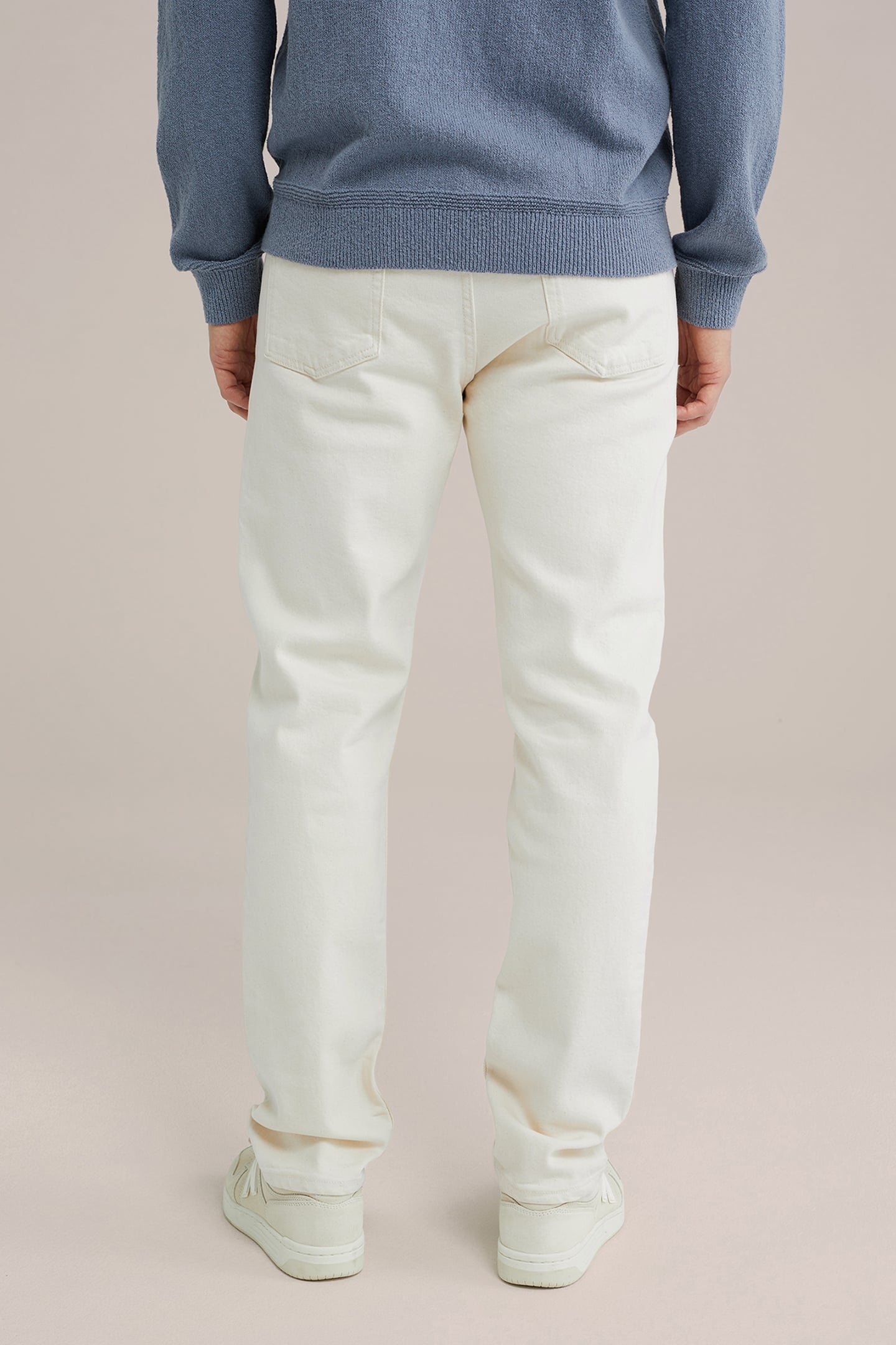 5-POCKET MID WAIST OFF-WHITE 2