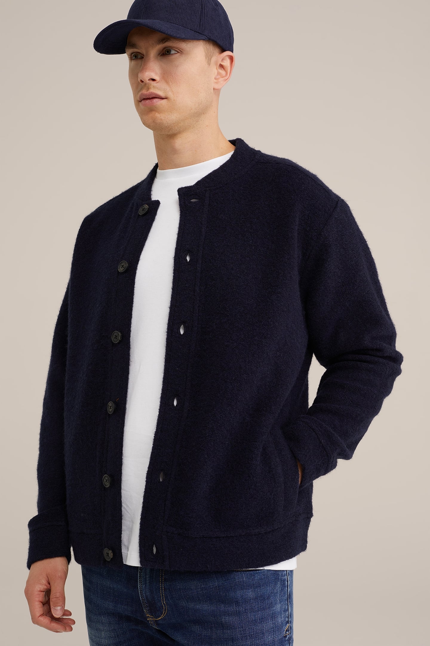 CARDIGAN DARK BLUE 5