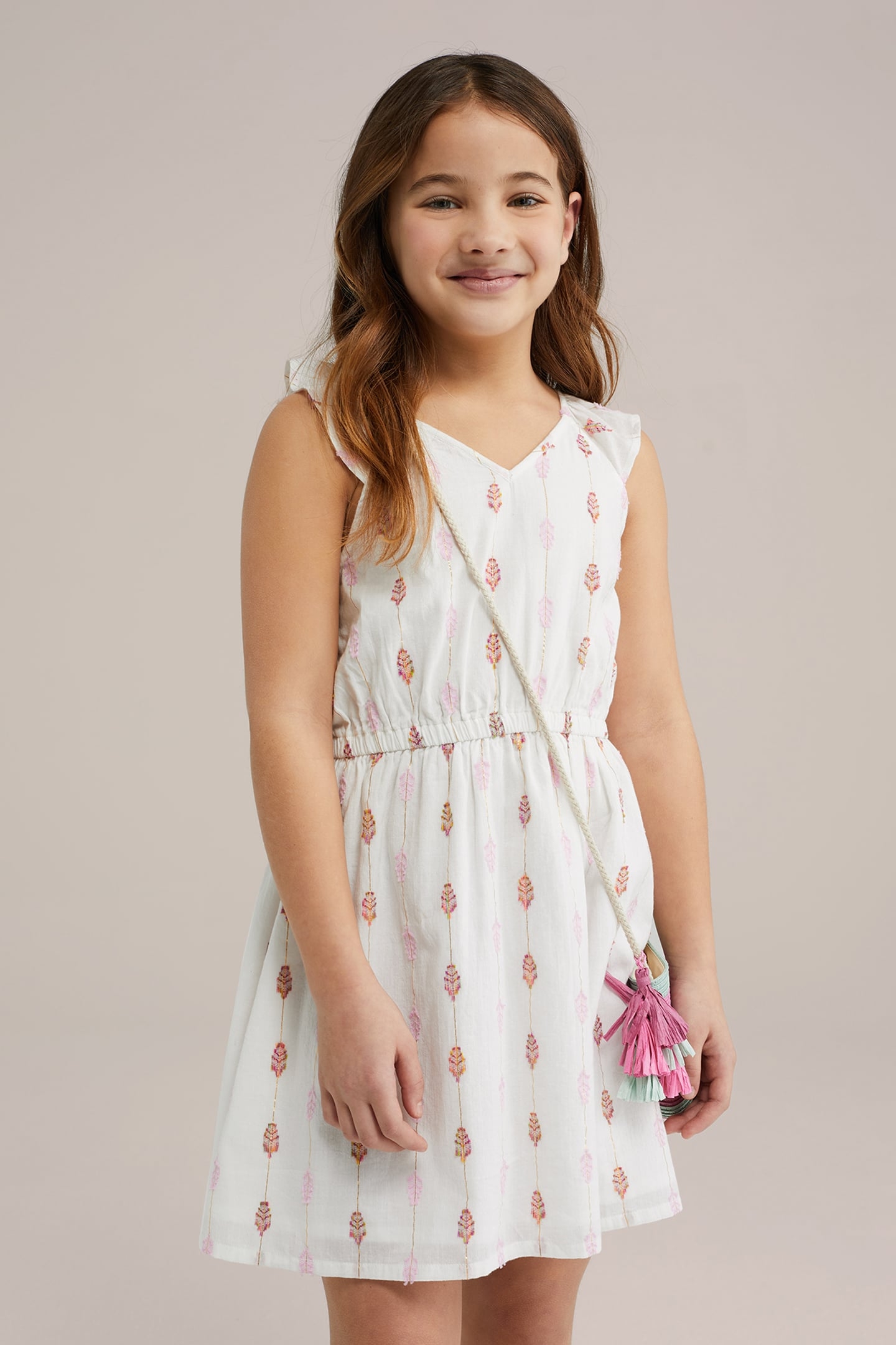 DRESS MID LENGTH WHITE 1