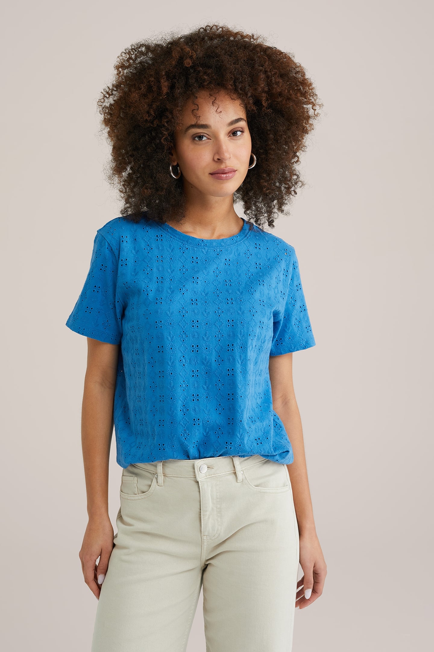 T-SHIRT COBALT BLUE 1