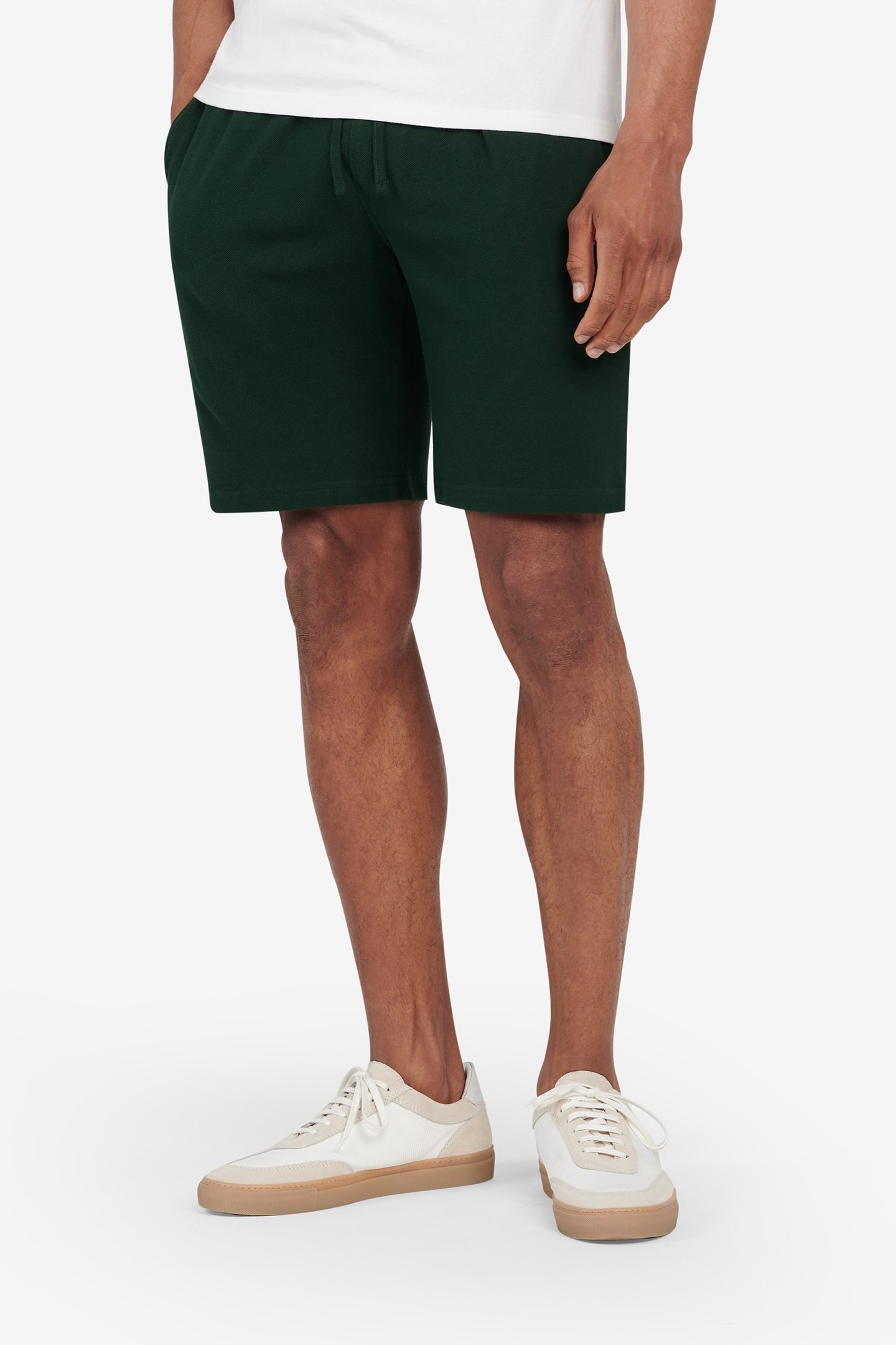 PANIER PIQUÉ COTTON DARK GREEN 1