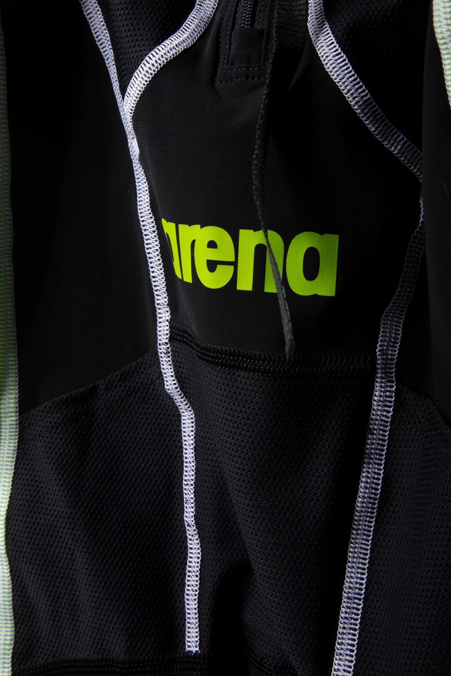 W REAR ZIP TRISUIT ST BLACK,PEA_GREEN 4