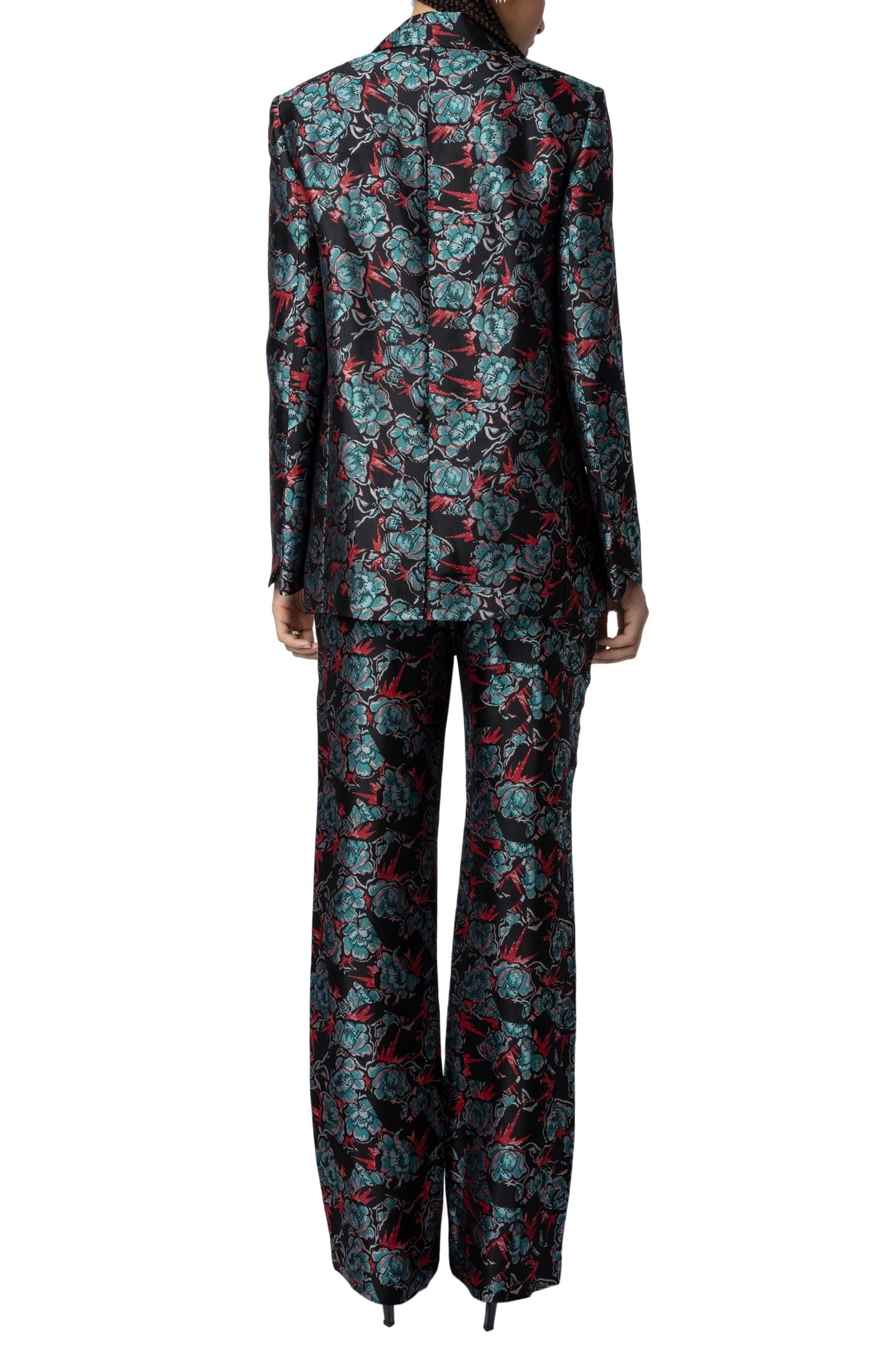 POMY JACQUARD THUNDER PANTS NOIR 2