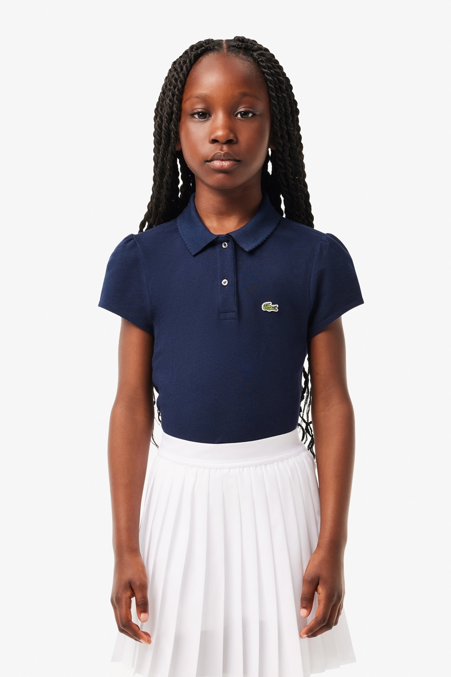 CHILDREN SHORTSLEEVE POLO NAVY BLUE 1