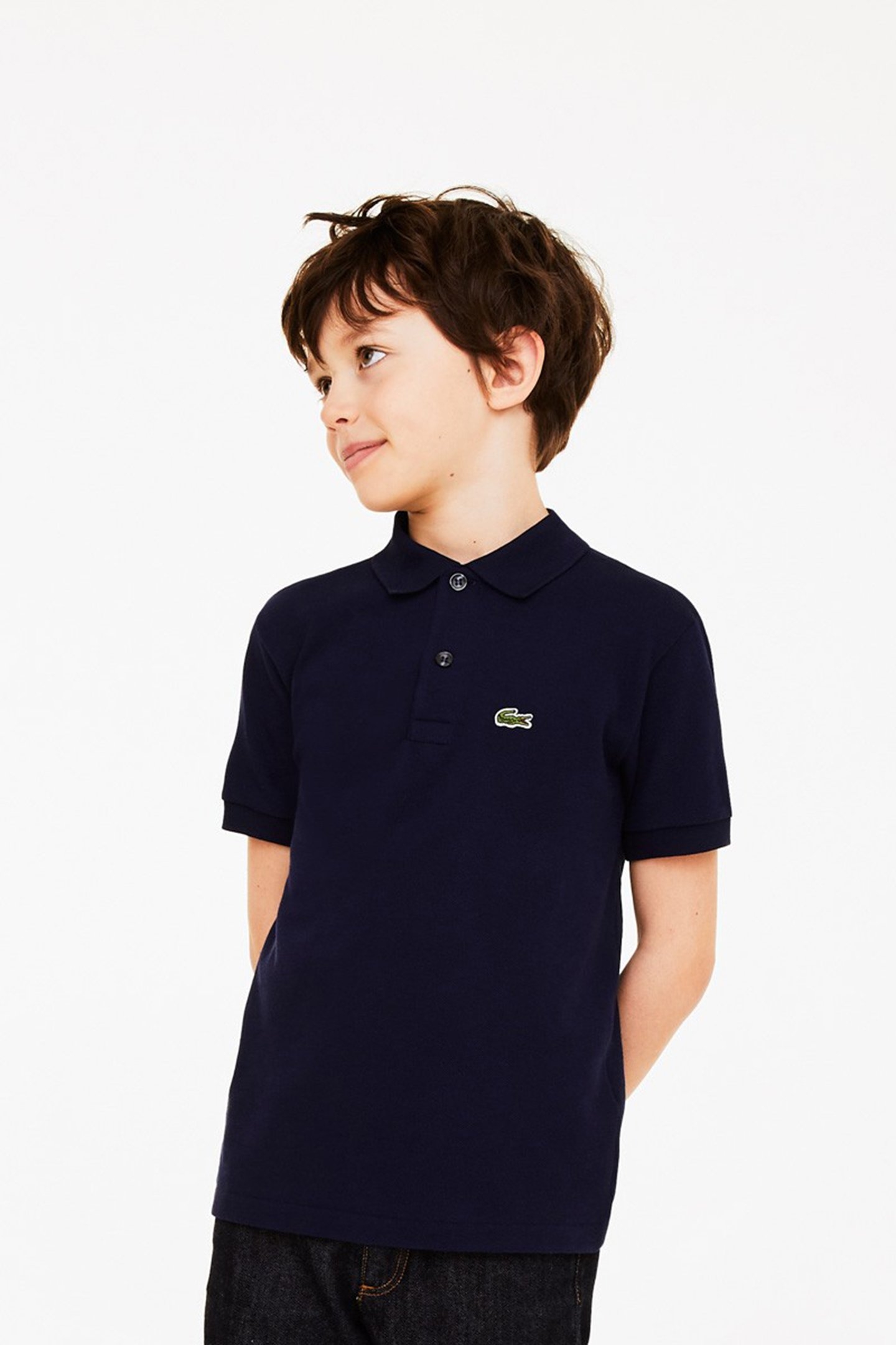 CHILDREN SHORTSLEEVE BEST POLO NAVY BLUE 3