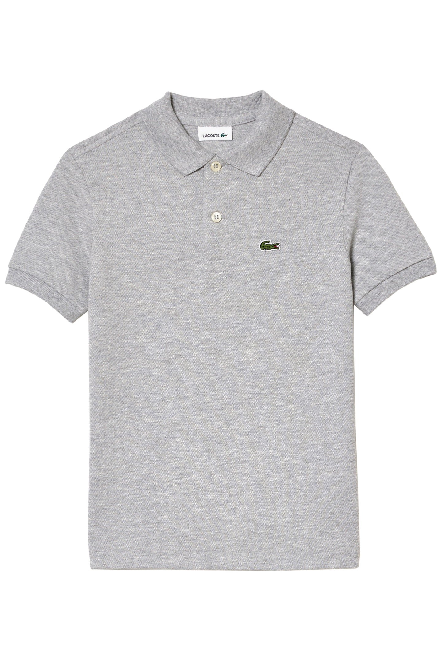 CHILDREN SHORTSLEEVE BEST POLO SILVER CHINE 1