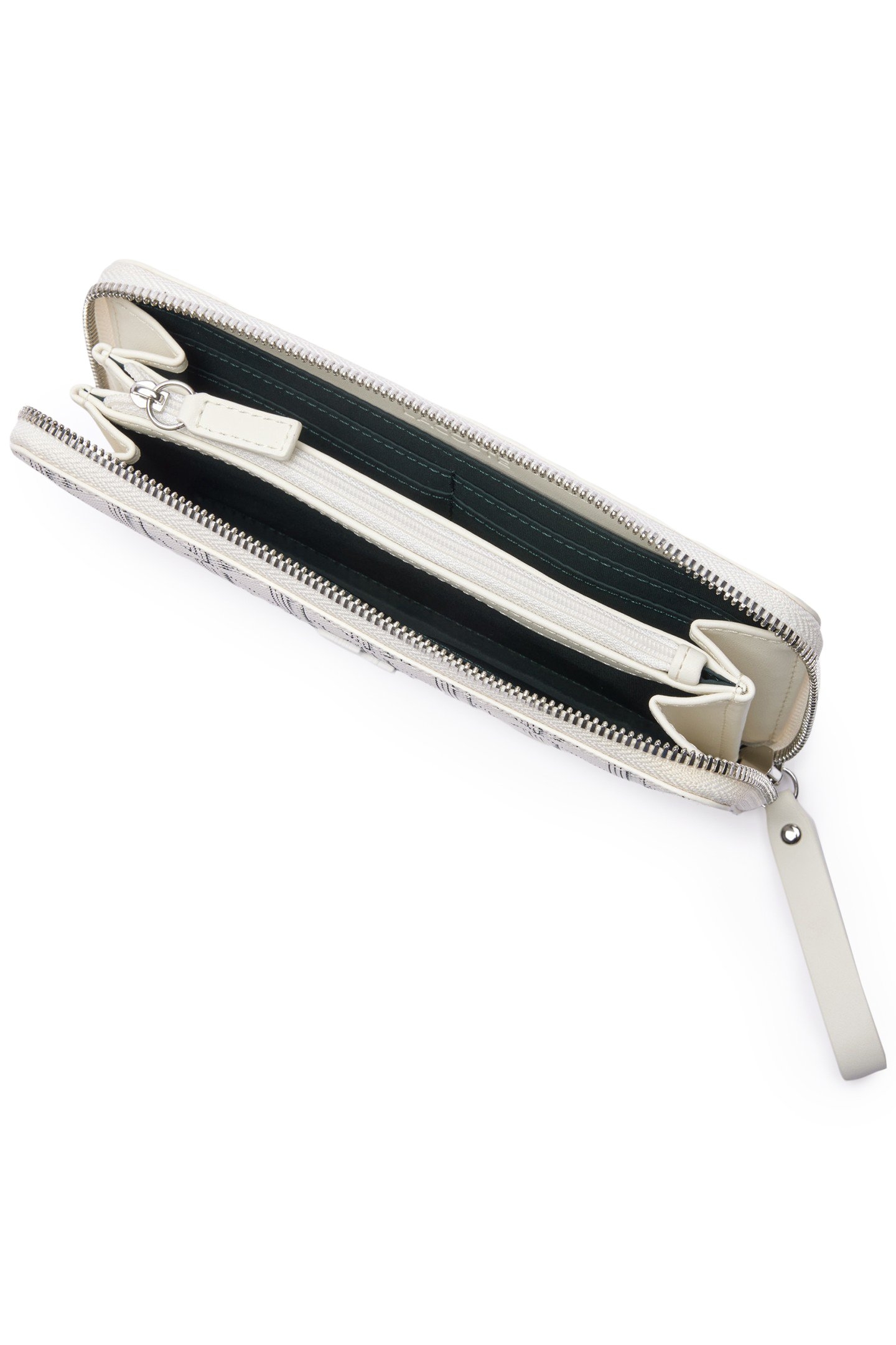 ZIP WALLET MONO FARINE ABIMES 2