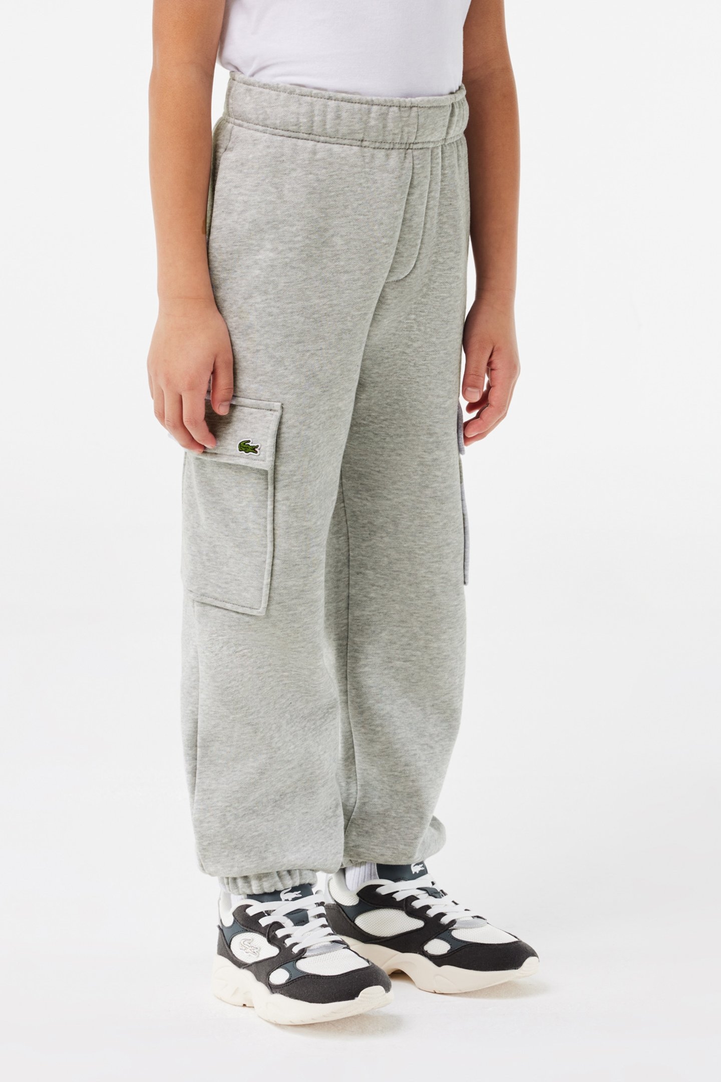 CHILDREN TRACKSUIT TROUSER SILVER CHINE 1
