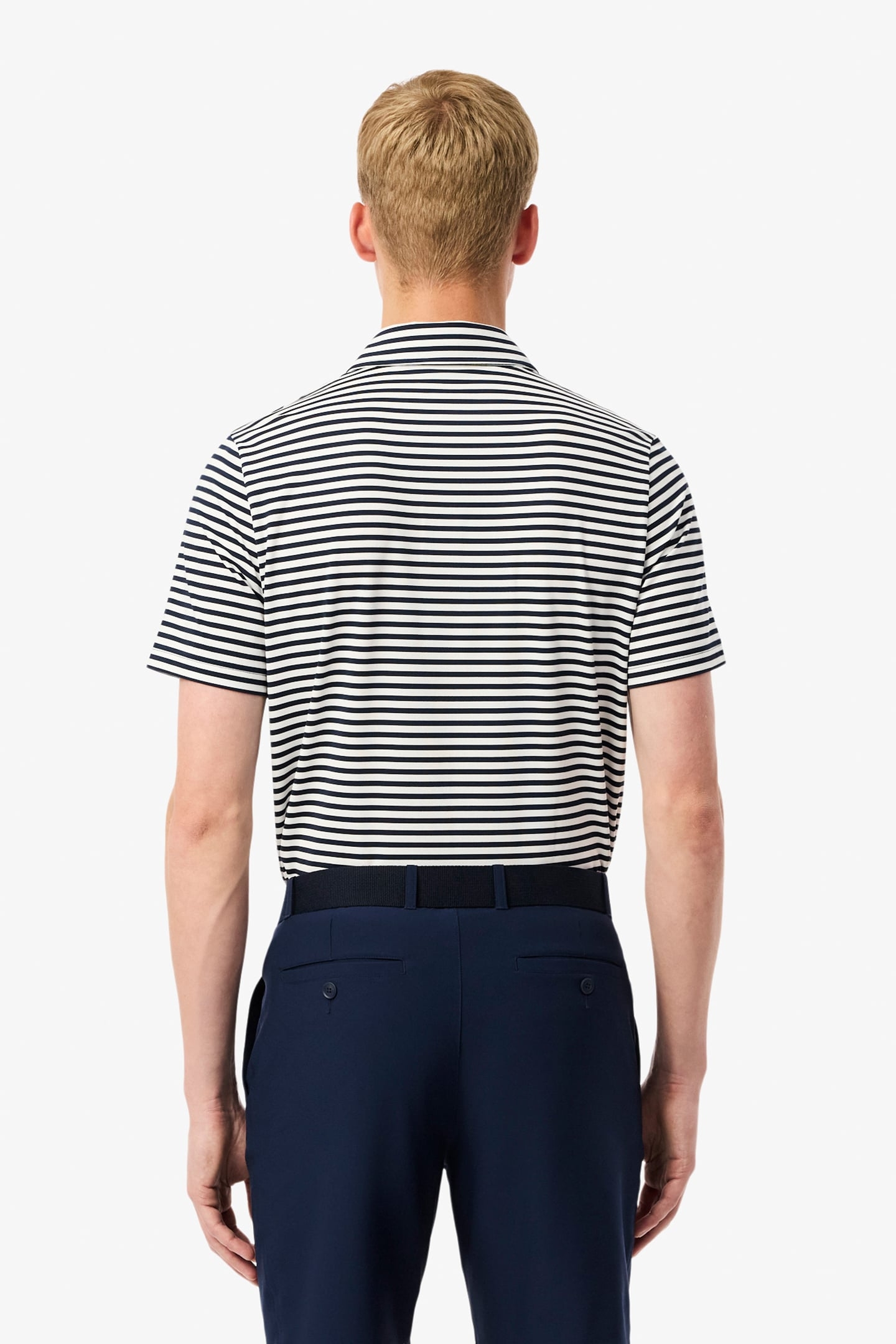 SHORTSLEEVE POLO NAVY BLUE/WHITE 2