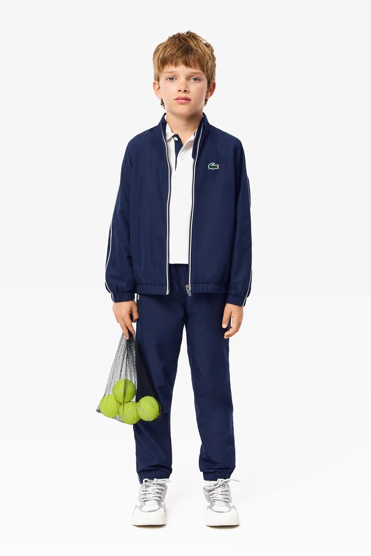 CHILDREN TRACKSUIT NAVY BLUE/WHITE 3