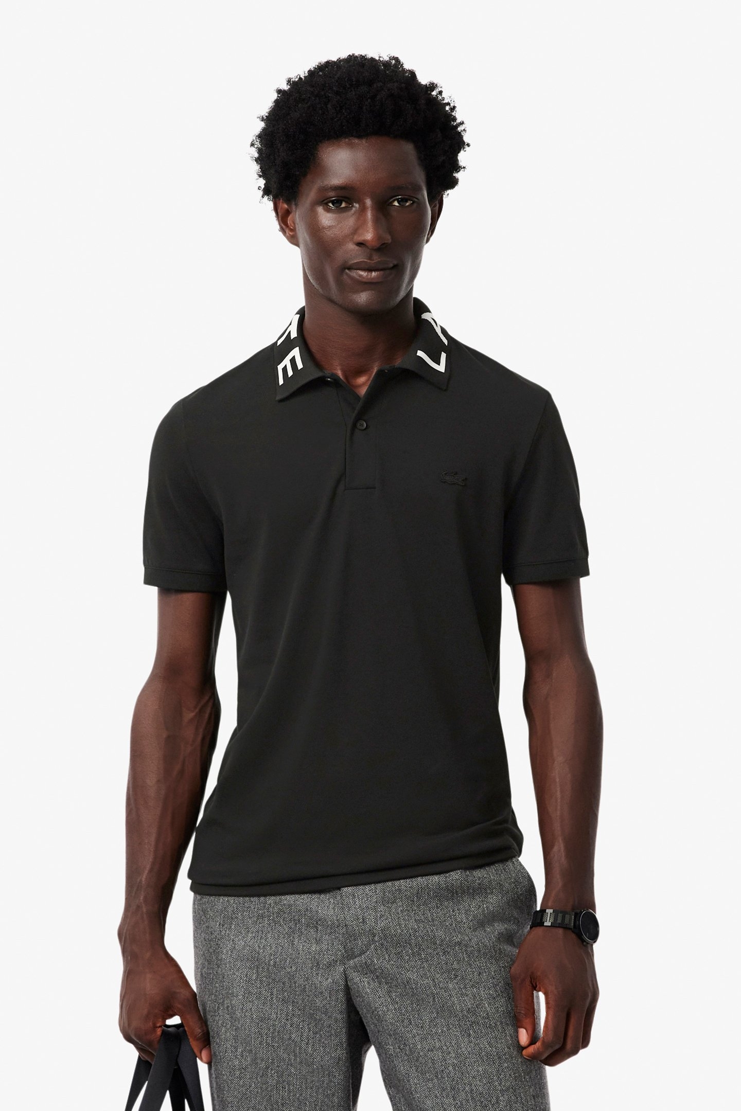 SHORTSLEEVE POLO BLACK 1