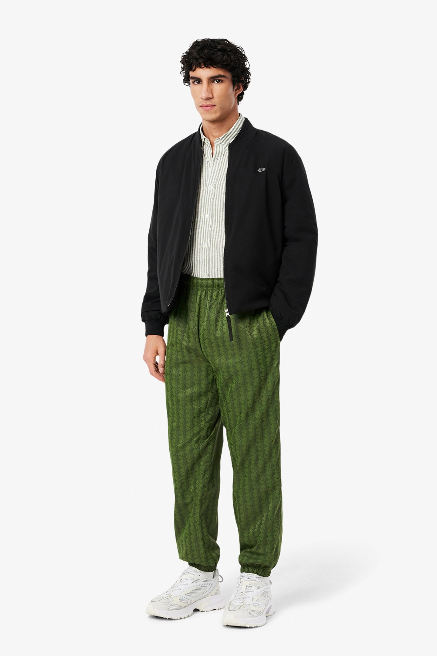 TRACKSUIT TROUSERS GREEN 4