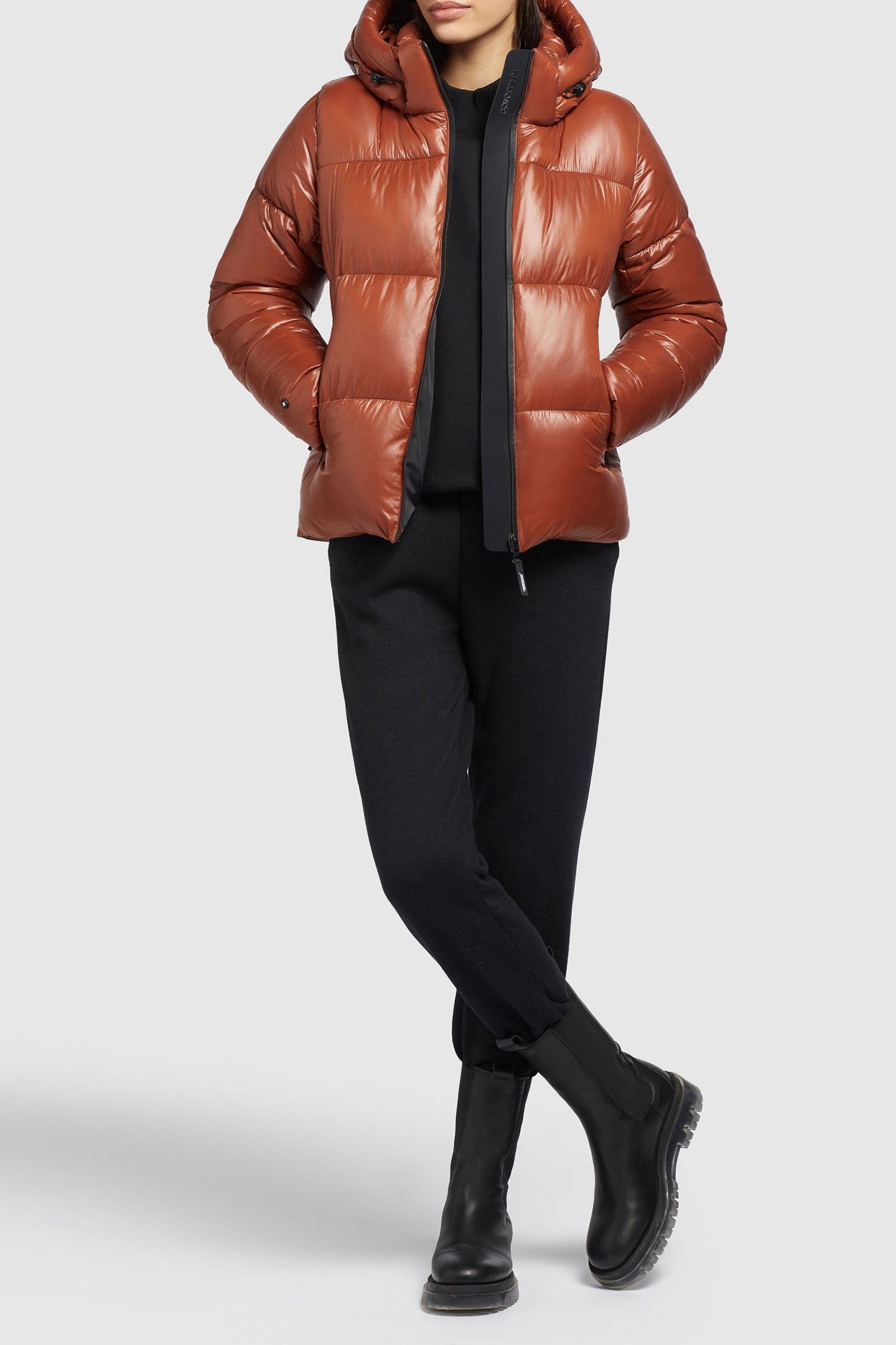 VALEA SHINY UMBER BROWN 1