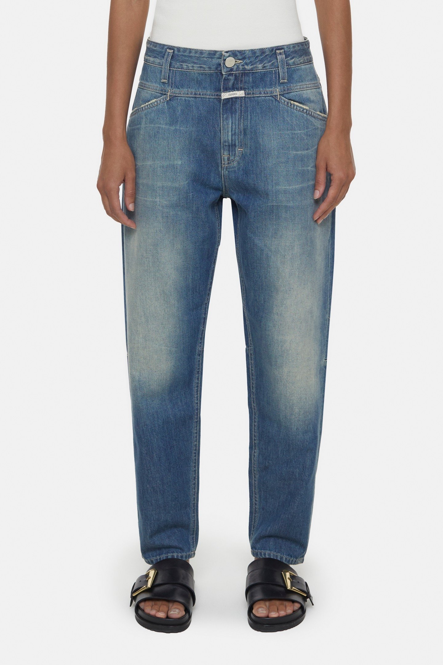 X-LENT JEANS MID BLUE 8