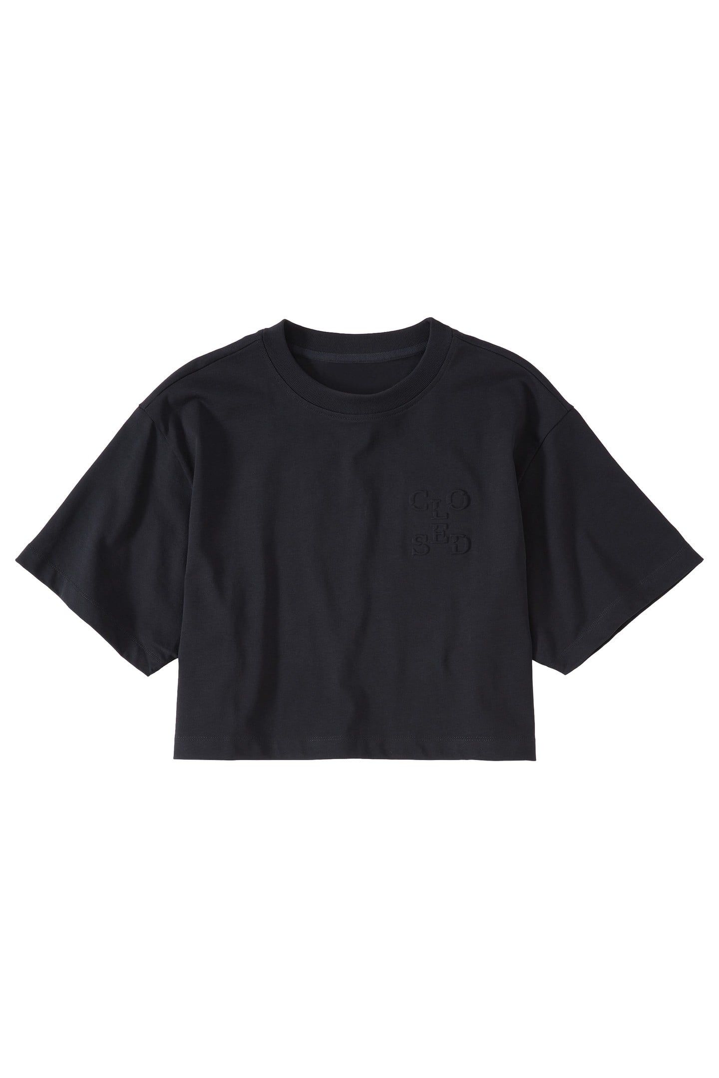 CROPPPED T-SHIRT T-SHIRTS BLACK 5