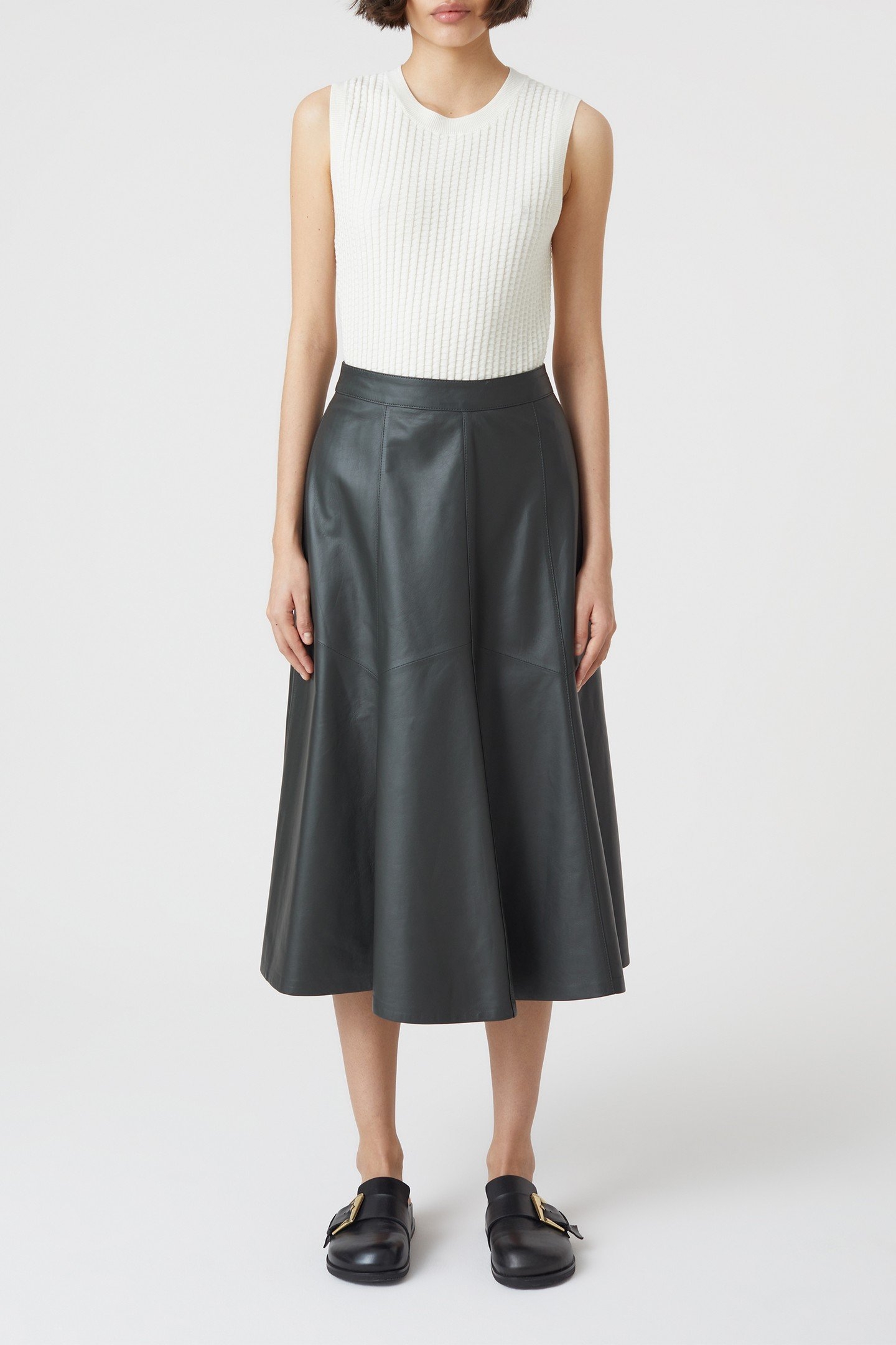 VEST CREW NECK KNITS IVORY 2