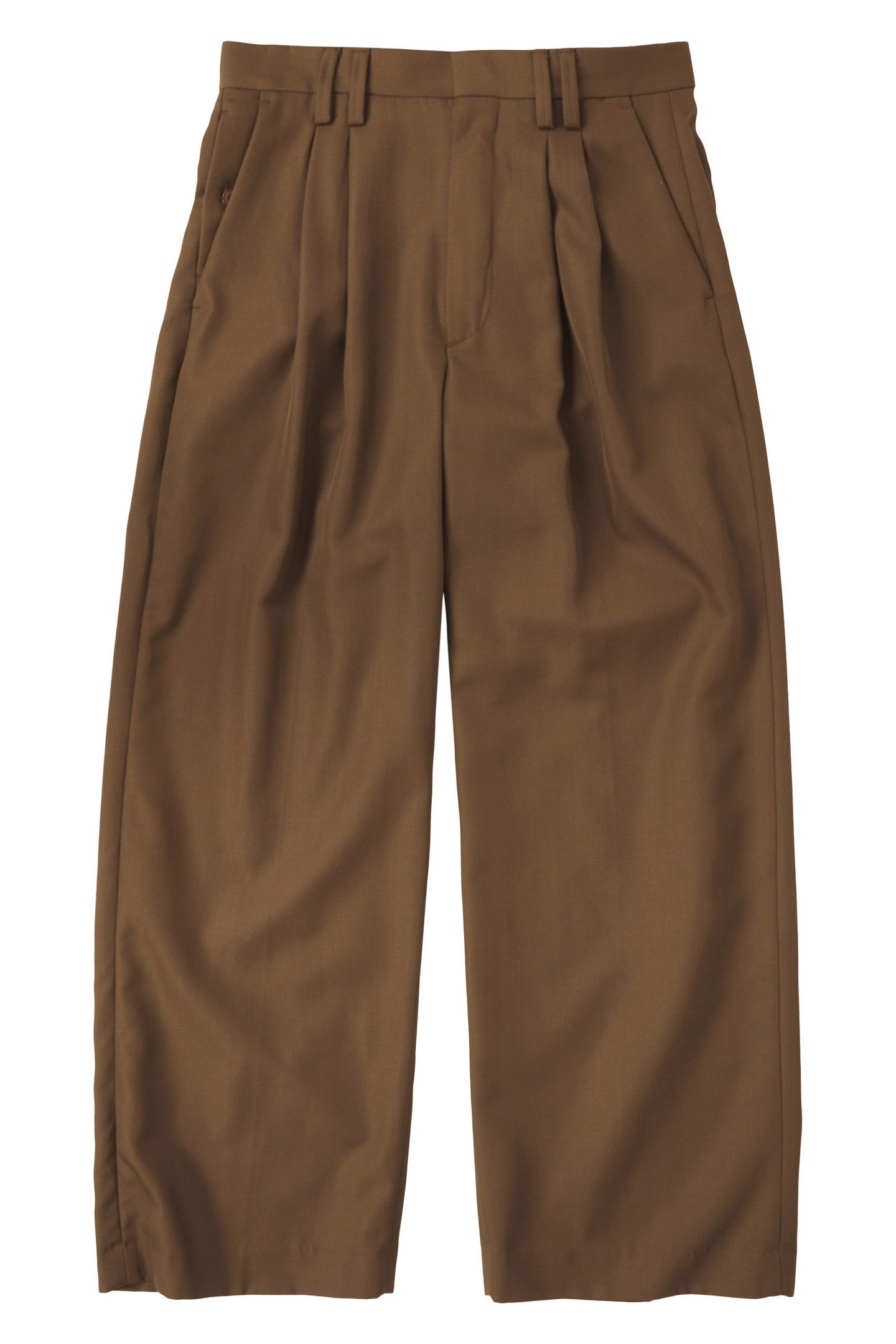 HOBART WIDE PANTS TEAK WOOD 1