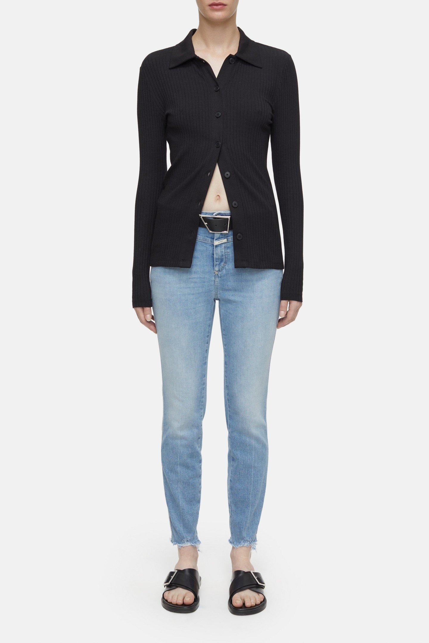 SKINNY PUSHER JEANS LIGHT BLUE 1