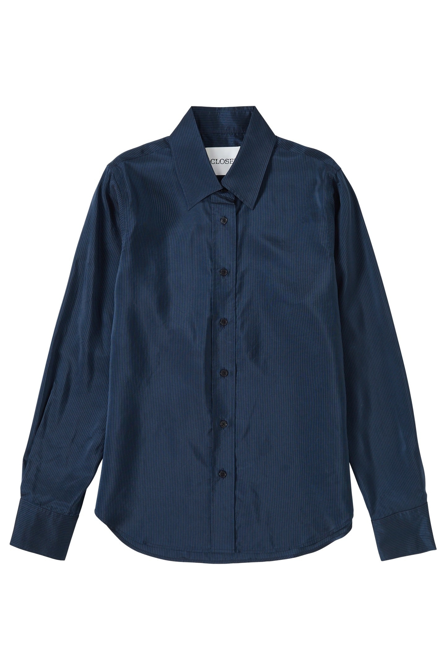STRAIGHT FITTED SHIRT & BLOUSES SPACE BLUE 4