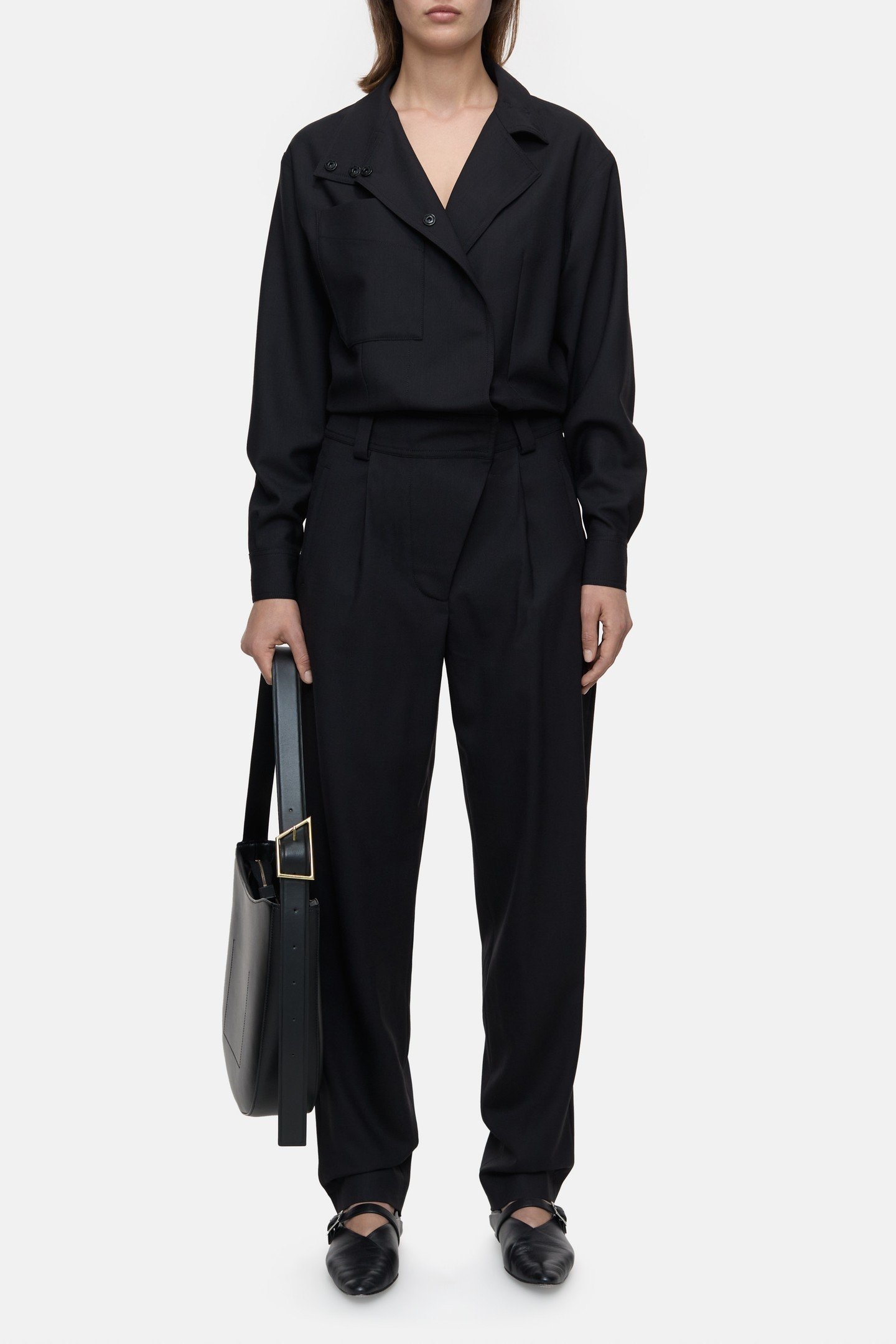 OVERALL PANTS BLACK 1