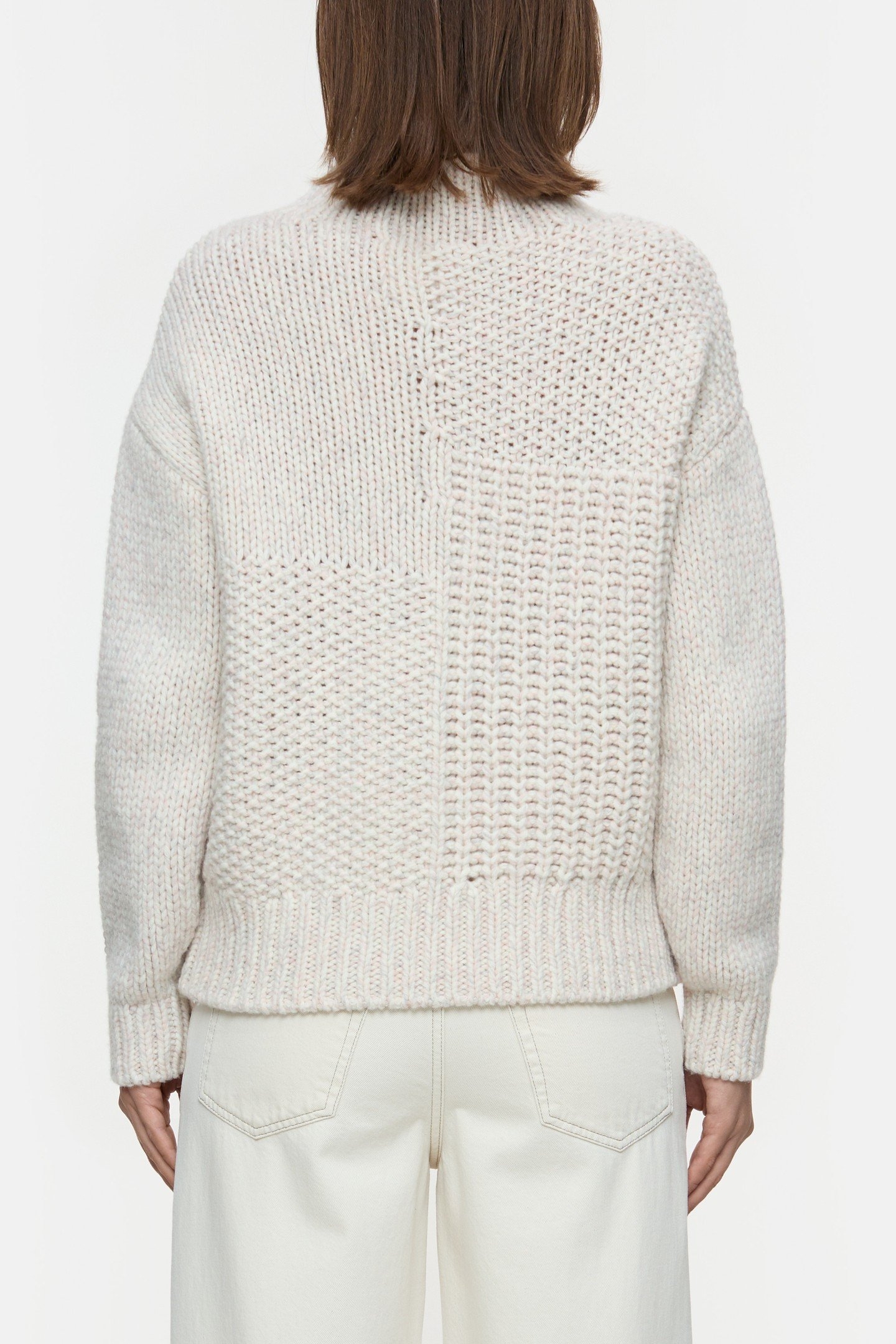 MOCK NECK LONG SLEEVE KNITS ENGLISH ROSE 2